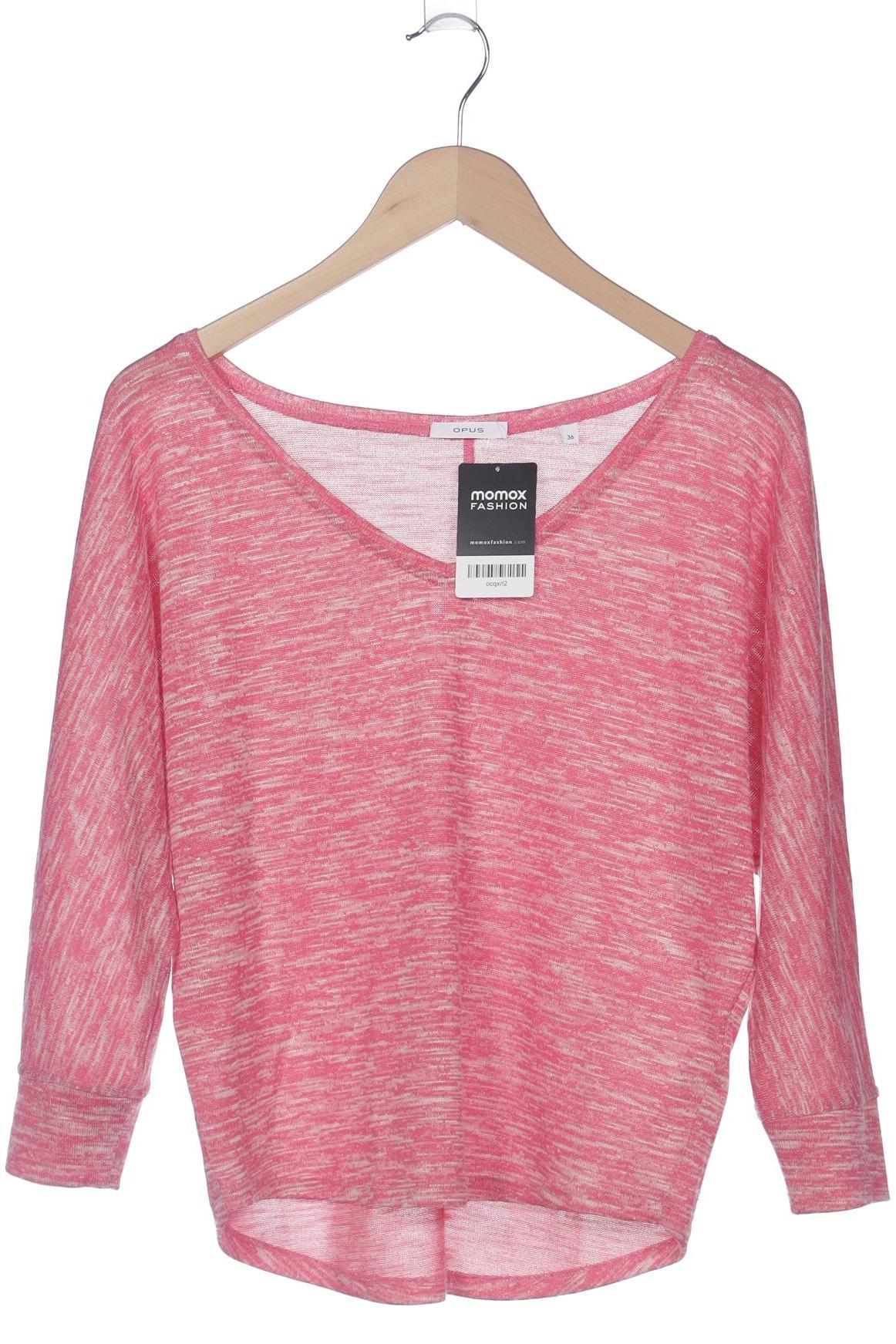 

Opus Damen Langarmshirt, pink, Gr. 36