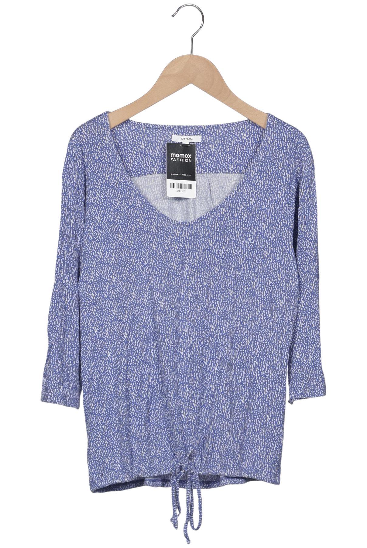 

Opus Damen Langarmshirt, blau, Gr. 40