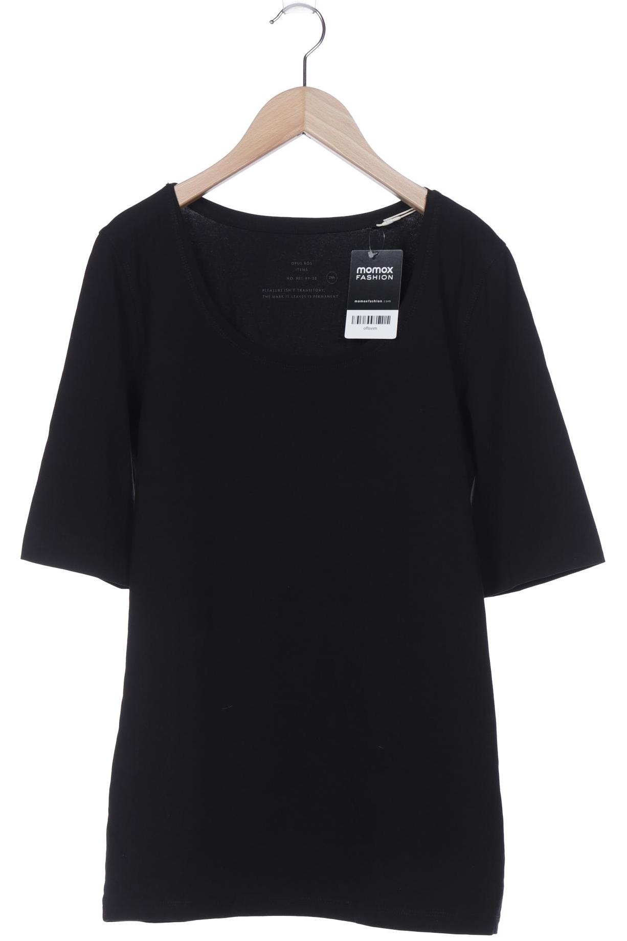 

Opus Damen Langarmshirt, schwarz, Gr. 42