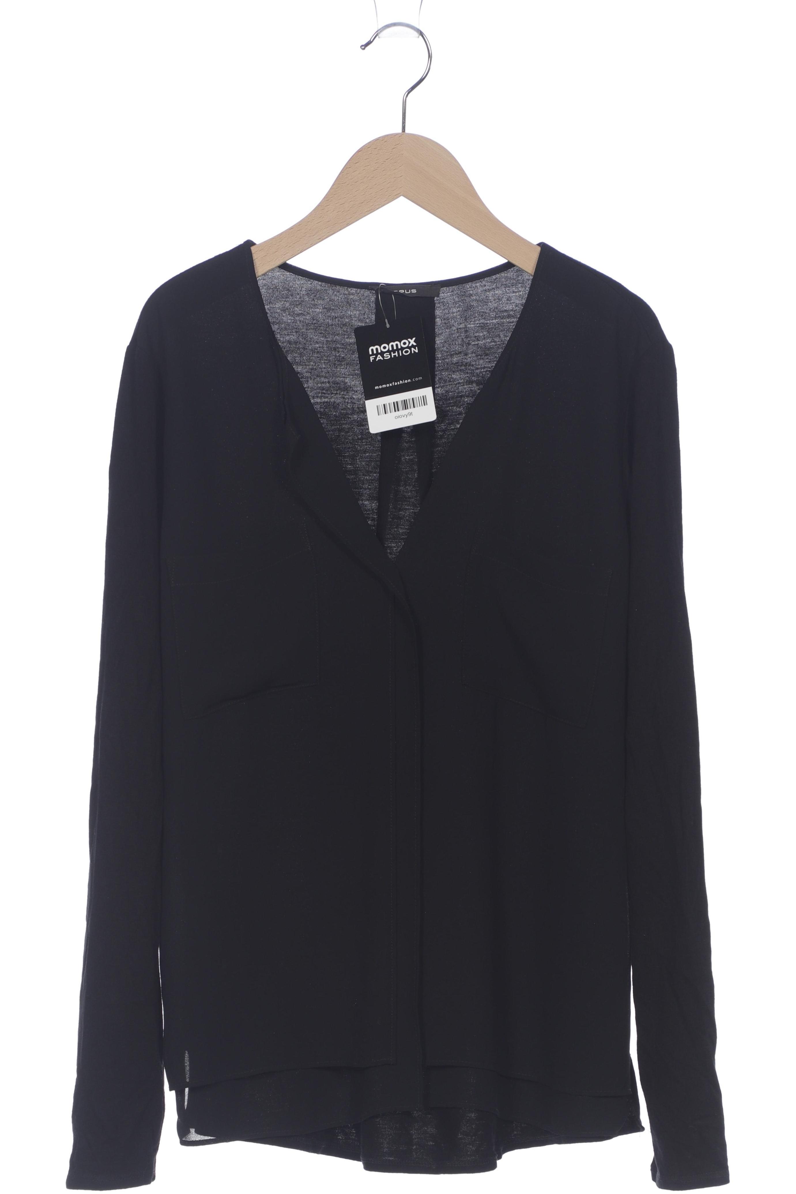

Opus Damen Langarmshirt, schwarz, Gr. 36