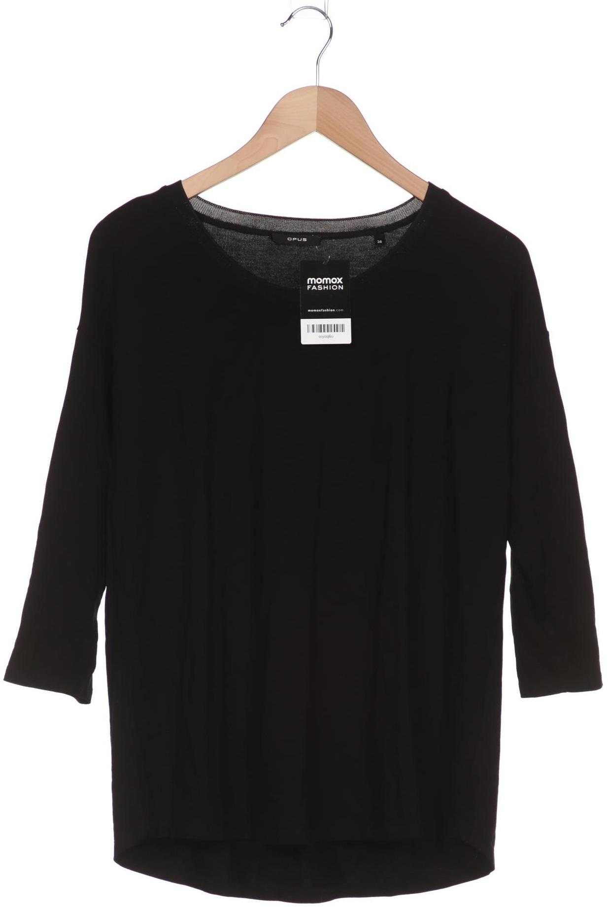 

Opus Damen Langarmshirt, schwarz, Gr. 38