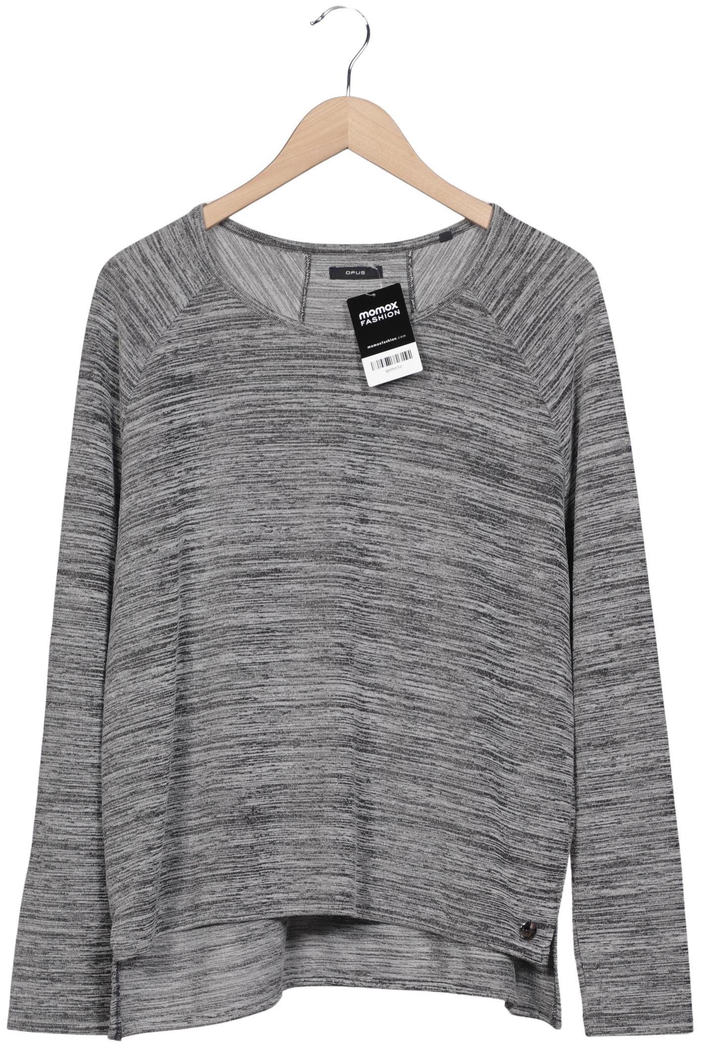 

Opus Damen Langarmshirt, grau, Gr. 40