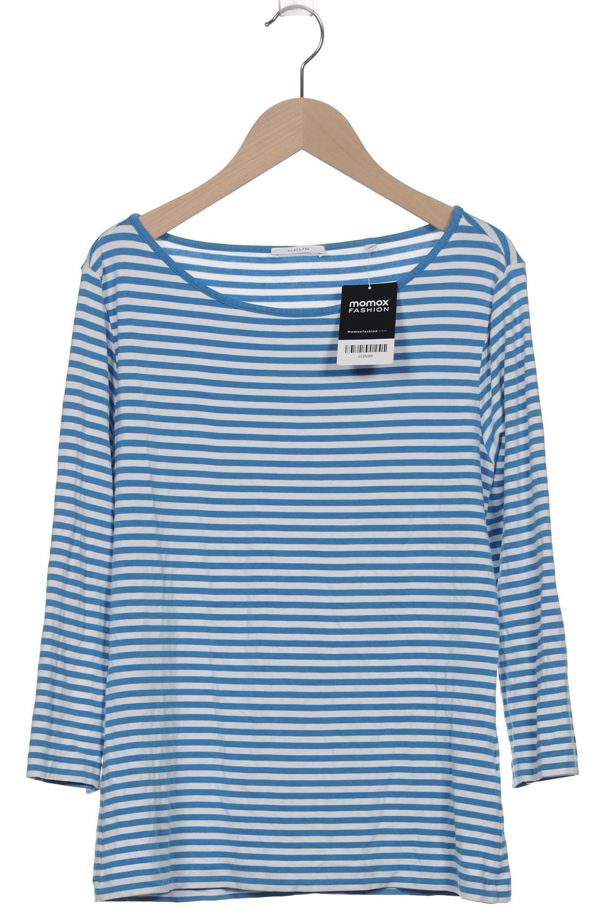 

Opus Damen Langarmshirt, blau, Gr. 40