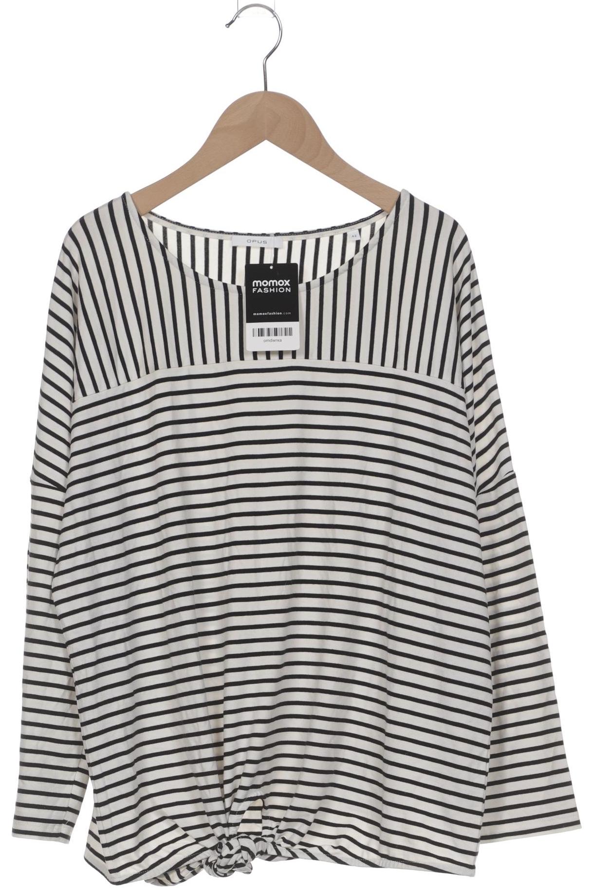 

Opus Damen Langarmshirt, weiß, Gr. 42