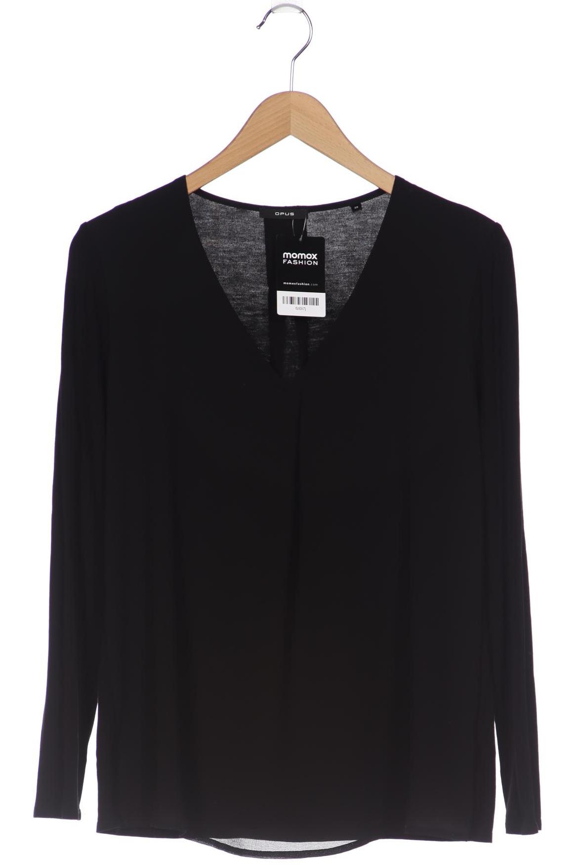 

Opus Damen Langarmshirt, schwarz, Gr. 38