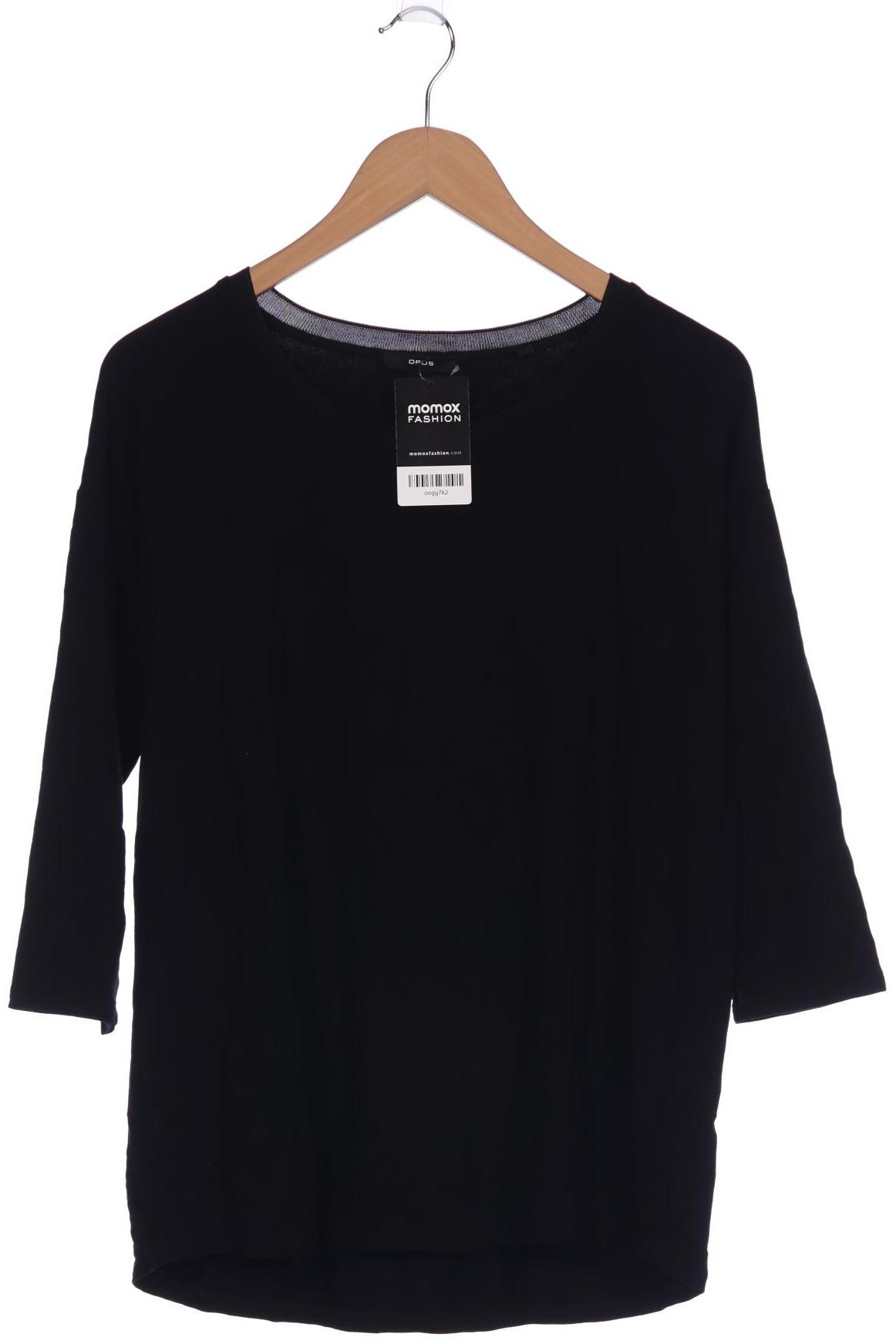 

Opus Damen Langarmshirt, schwarz, Gr. 40
