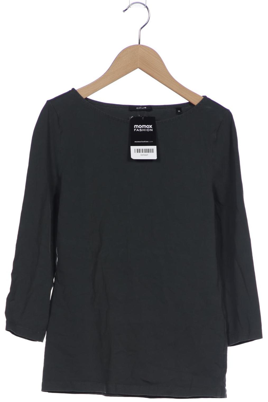 

Opus Damen Langarmshirt, grün, Gr. 36