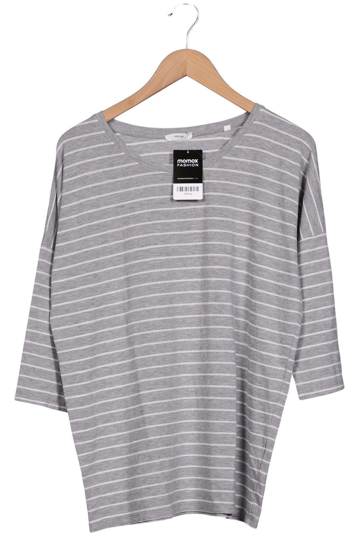 

Opus Damen Langarmshirt, grau, Gr. 42
