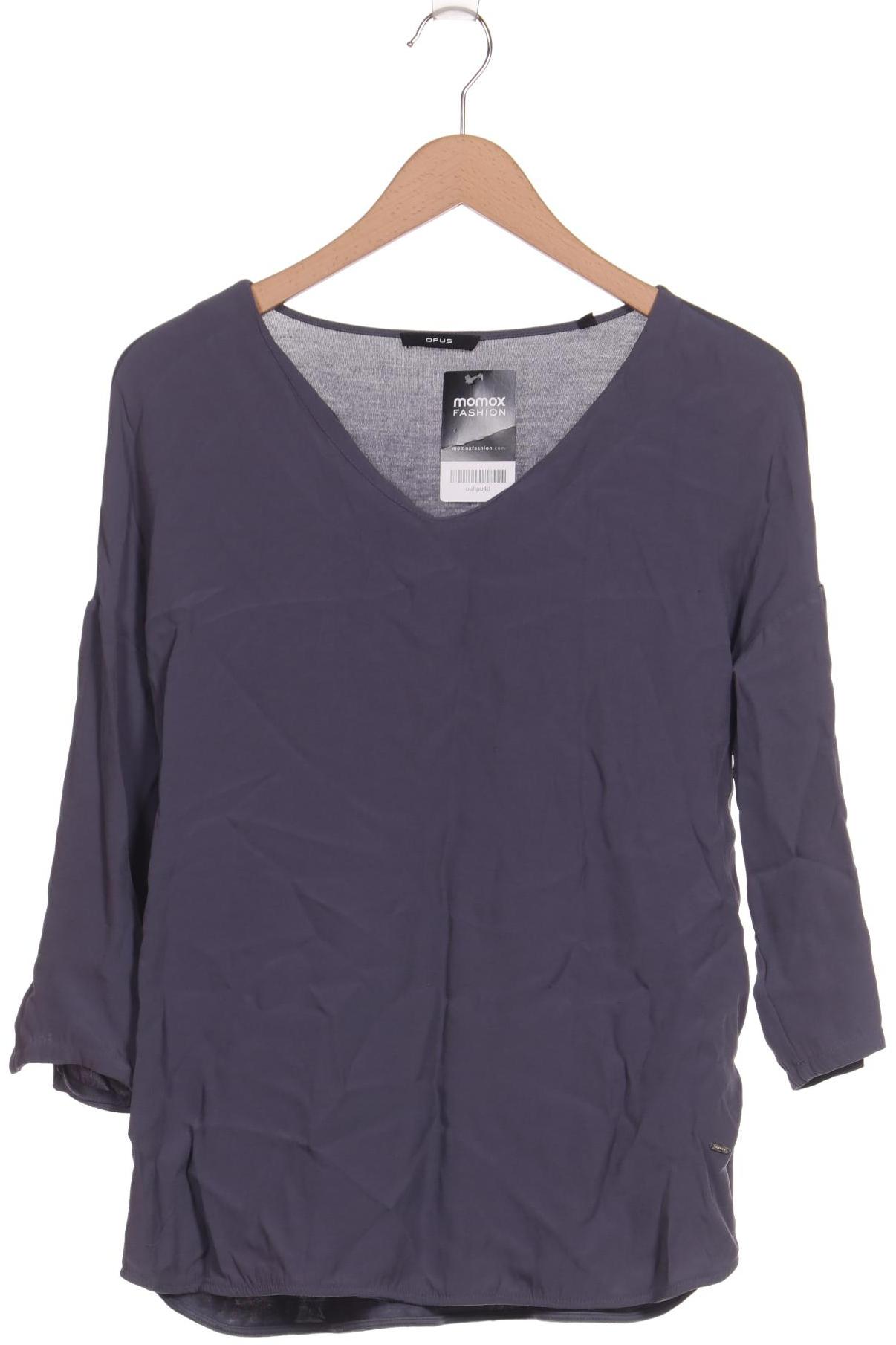 

Opus Damen Langarmshirt, blau, Gr. 38