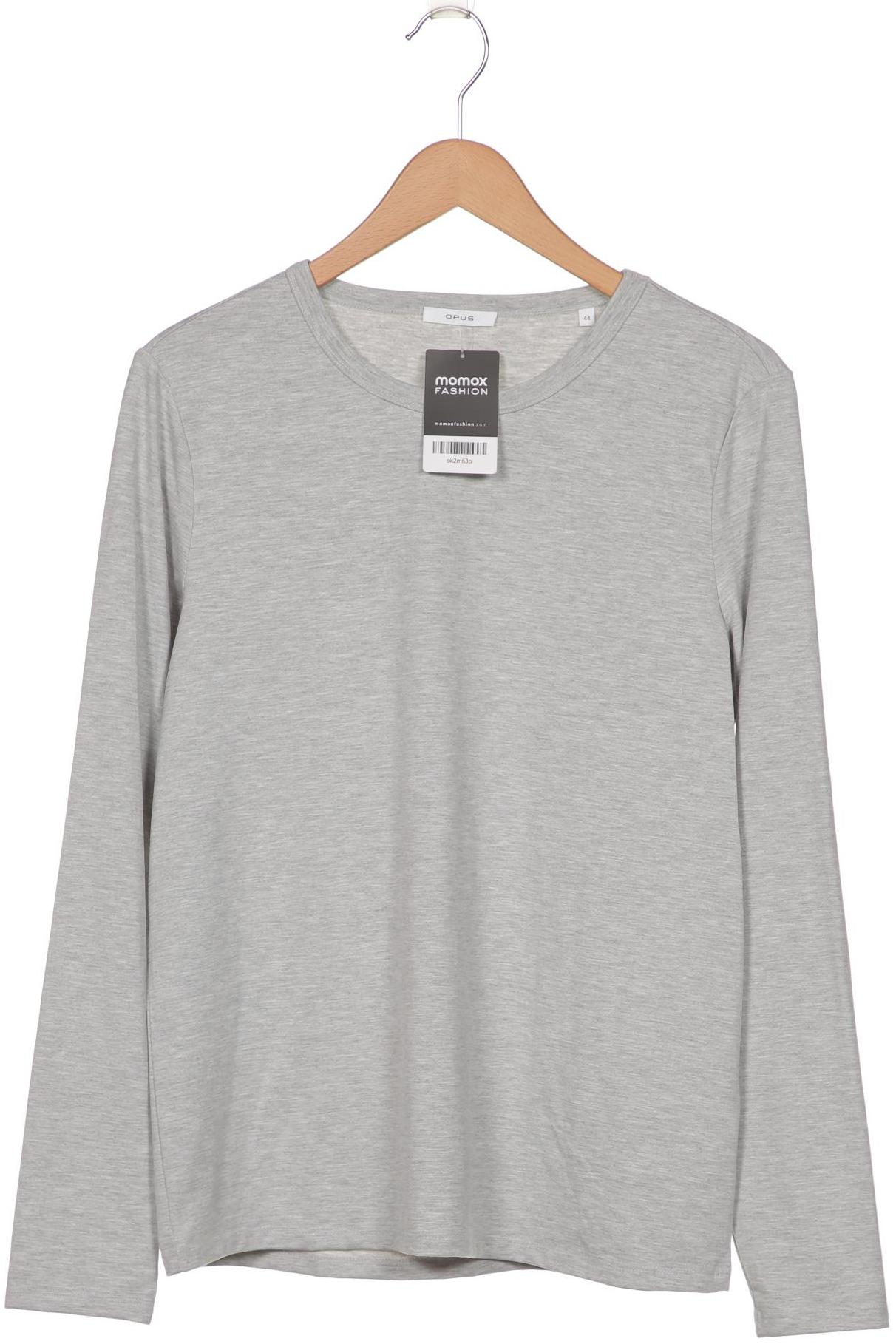 

Opus Damen Langarmshirt, grau, Gr. 44