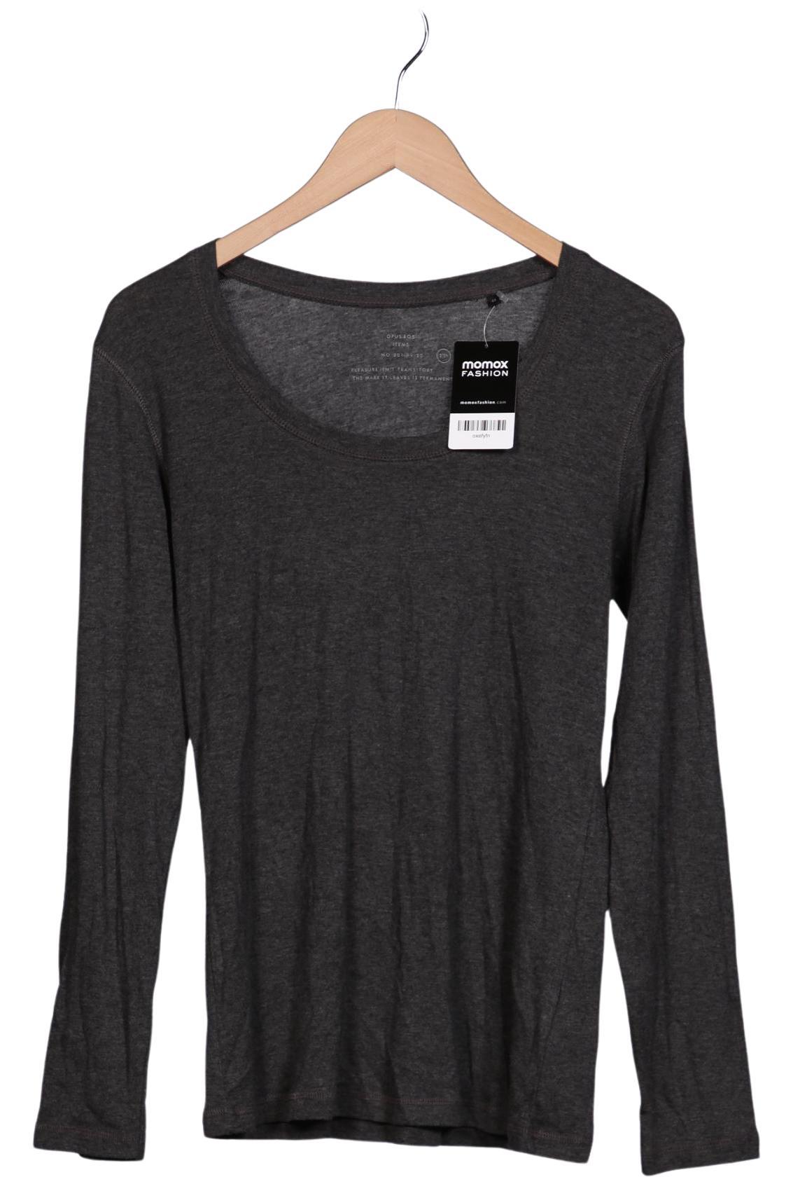 

Opus Damen Langarmshirt, grau, Gr. 44