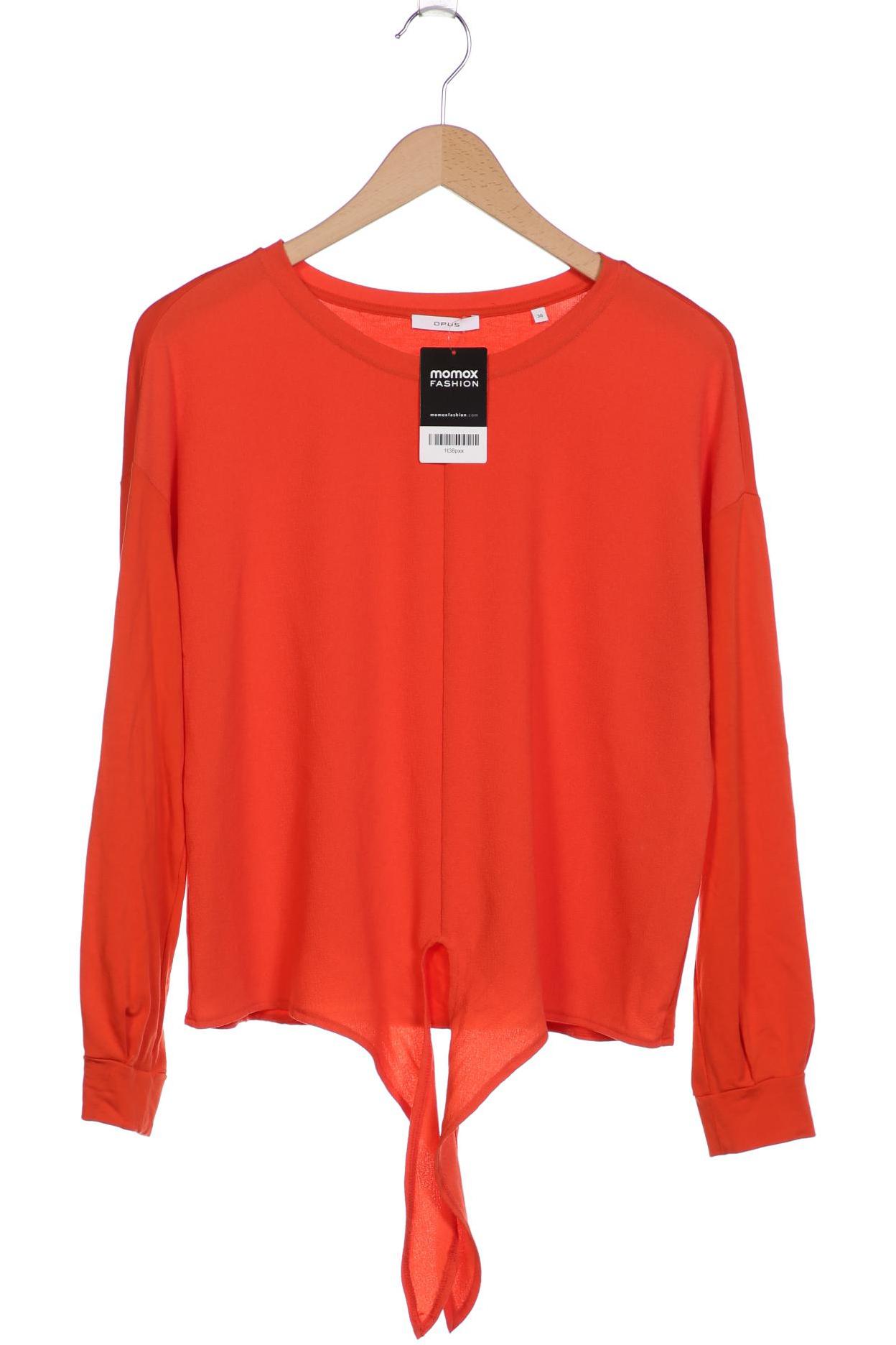 

Opus Damen Langarmshirt, orange, Gr. 38