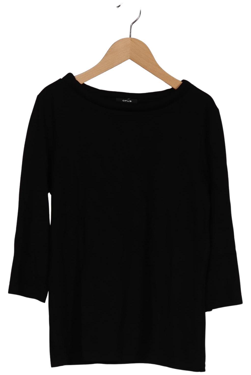 

Opus Damen Langarmshirt, schwarz, Gr. 40