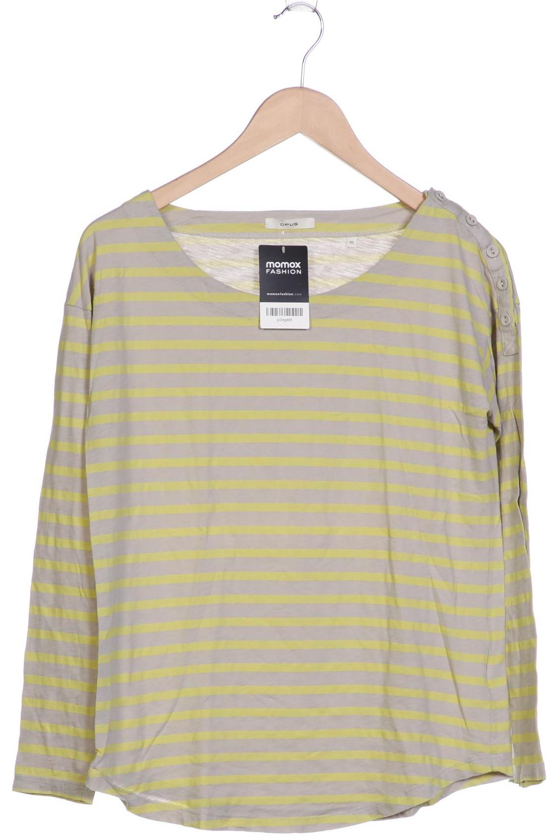 

Opus Damen Langarmshirt, grau, Gr. 40