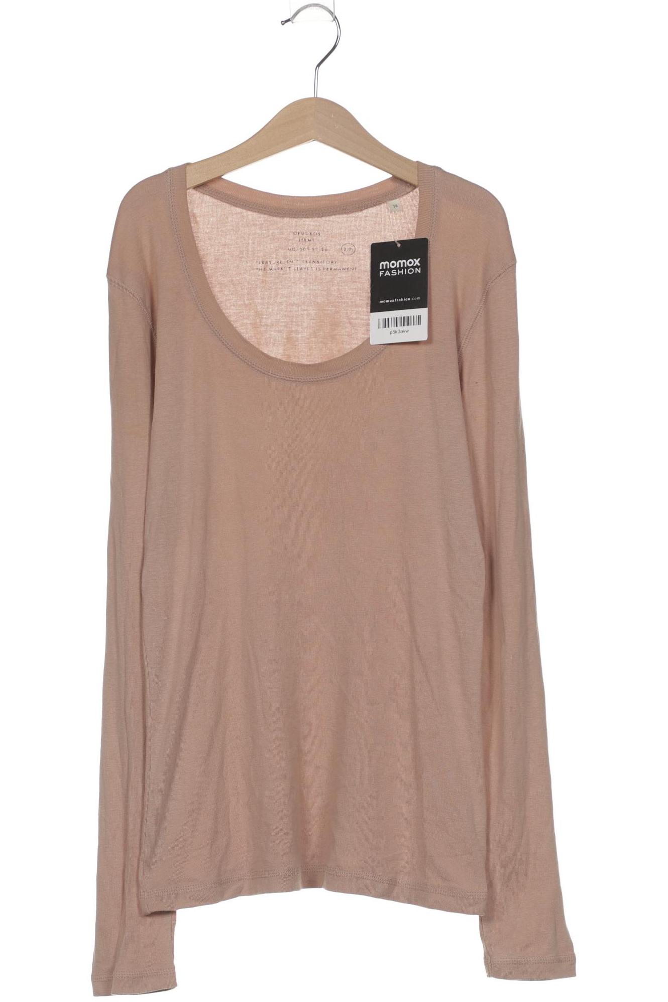 

Opus Damen Langarmshirt, beige, Gr. 38