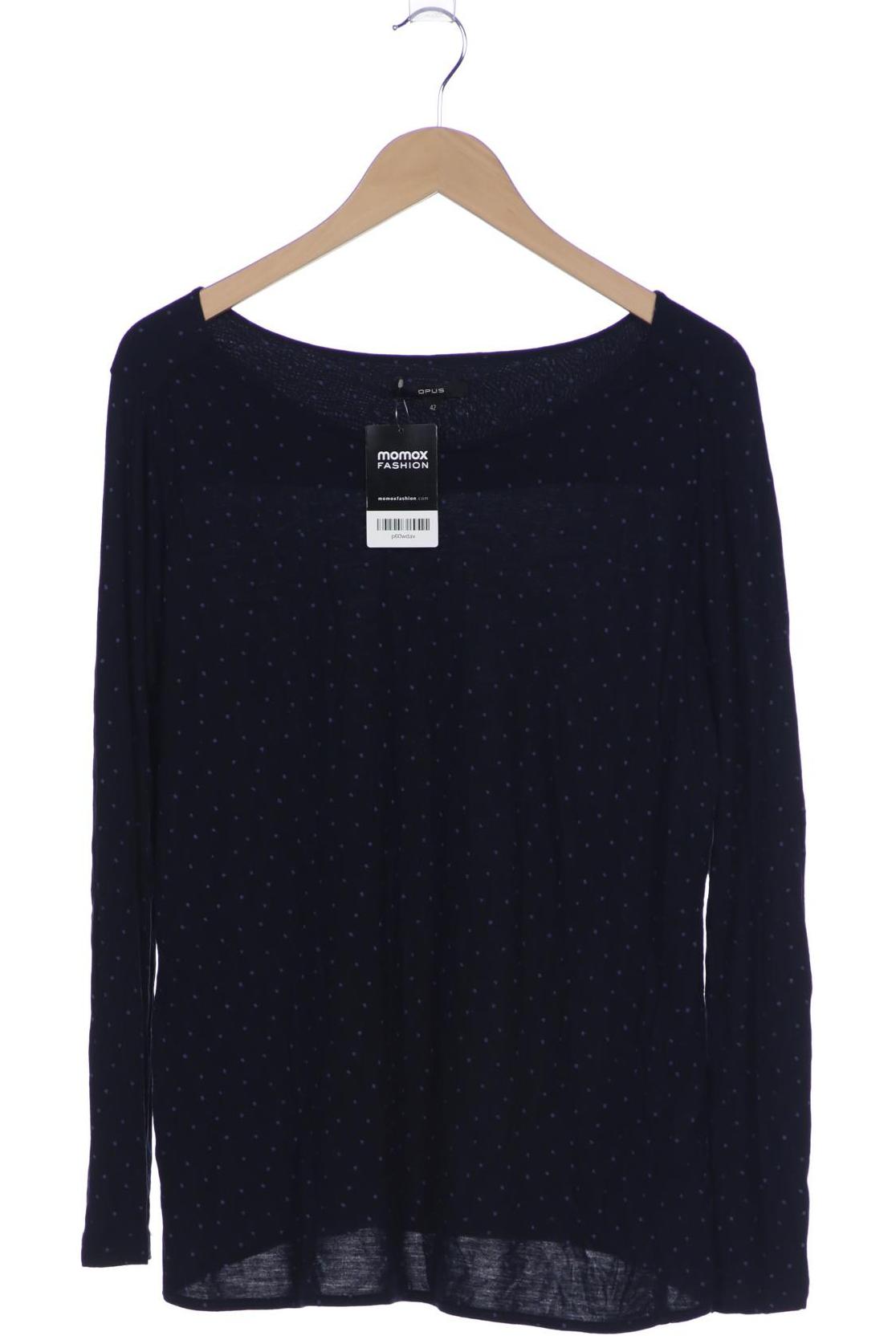 

Opus Damen Langarmshirt, marineblau, Gr. 42