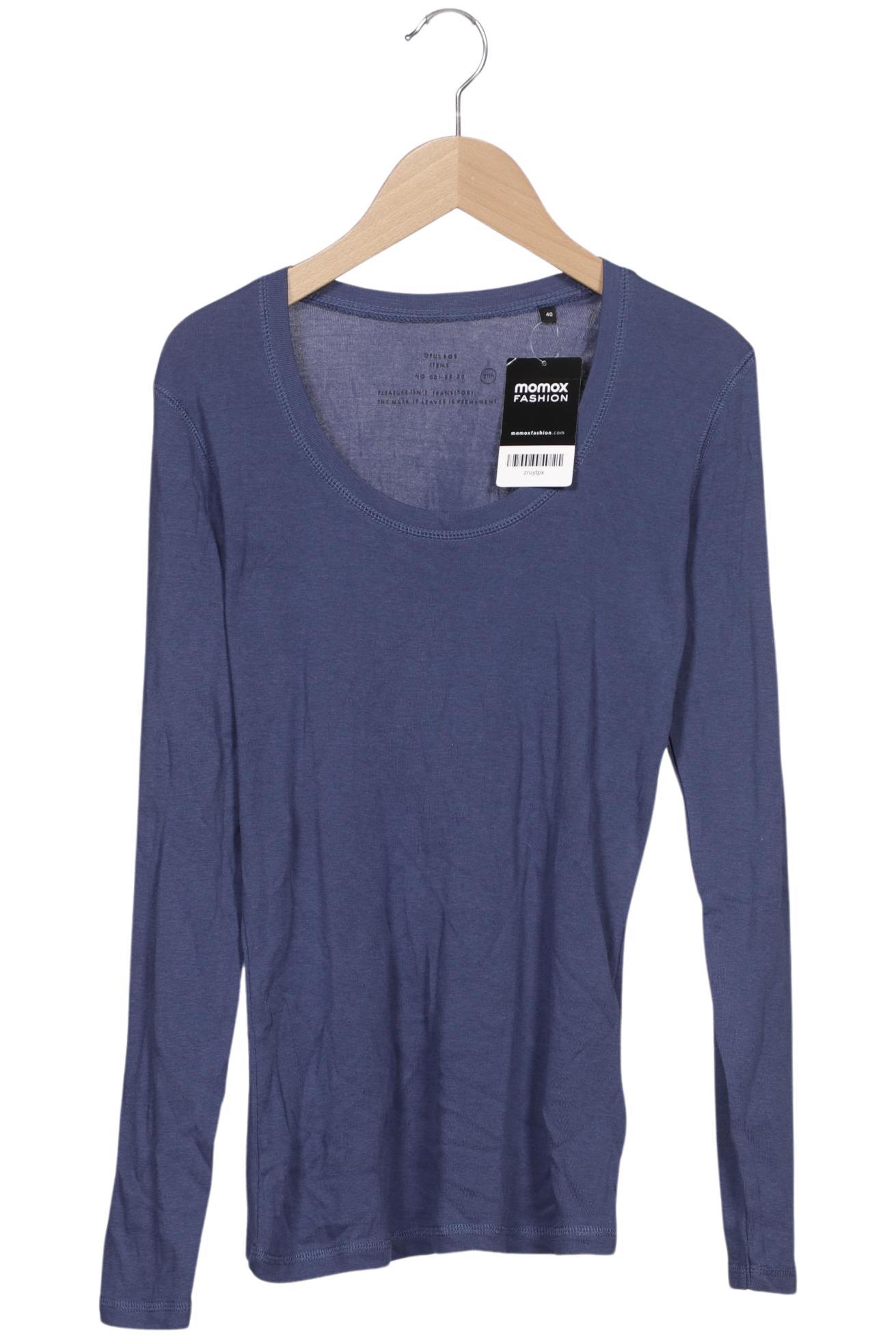 

Opus Damen Langarmshirt, blau, Gr. 40