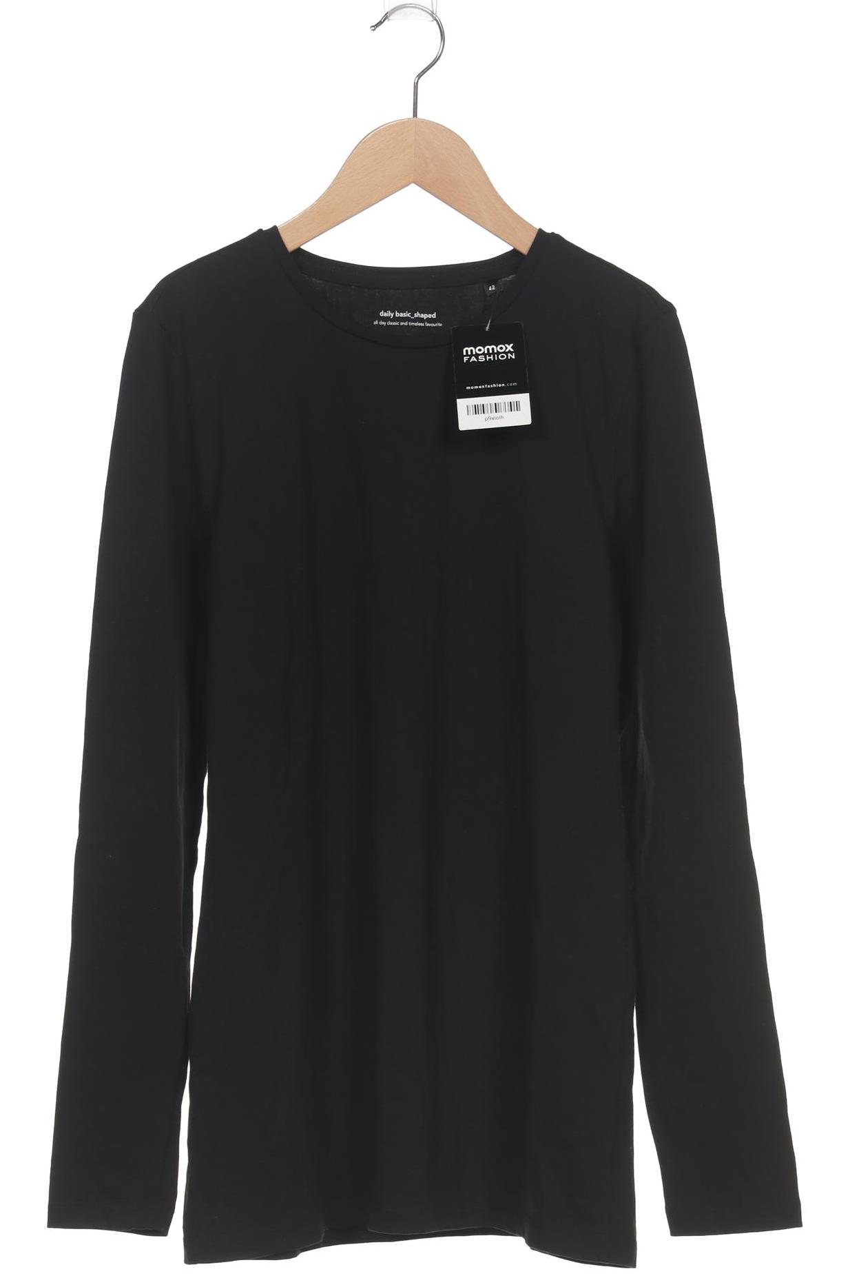 

Opus Damen Langarmshirt, schwarz, Gr. 42