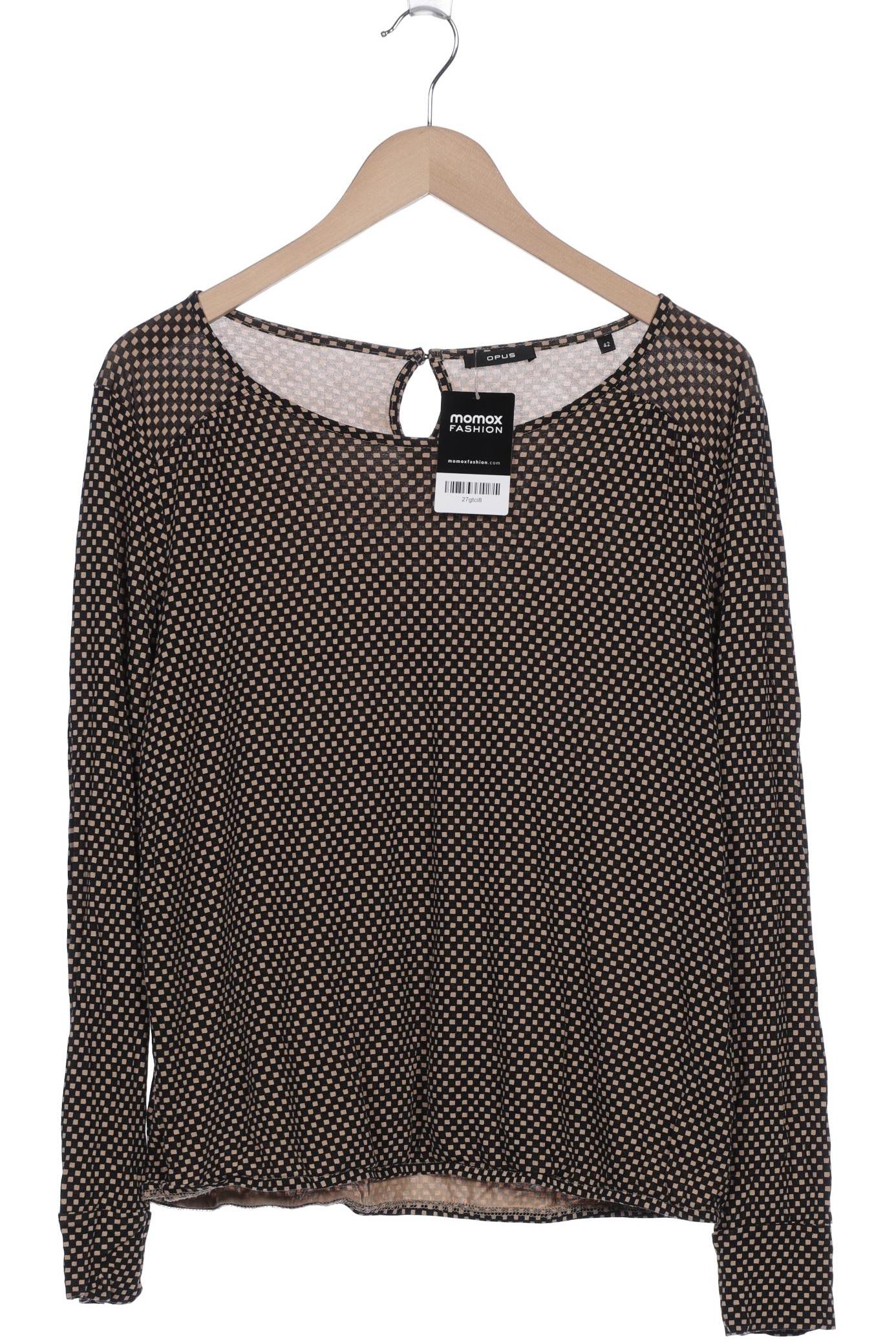 

Opus Damen Langarmshirt, schwarz, Gr. 42