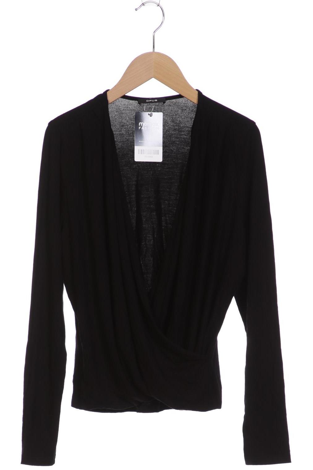 

Opus Damen Langarmshirt, schwarz, Gr. 38