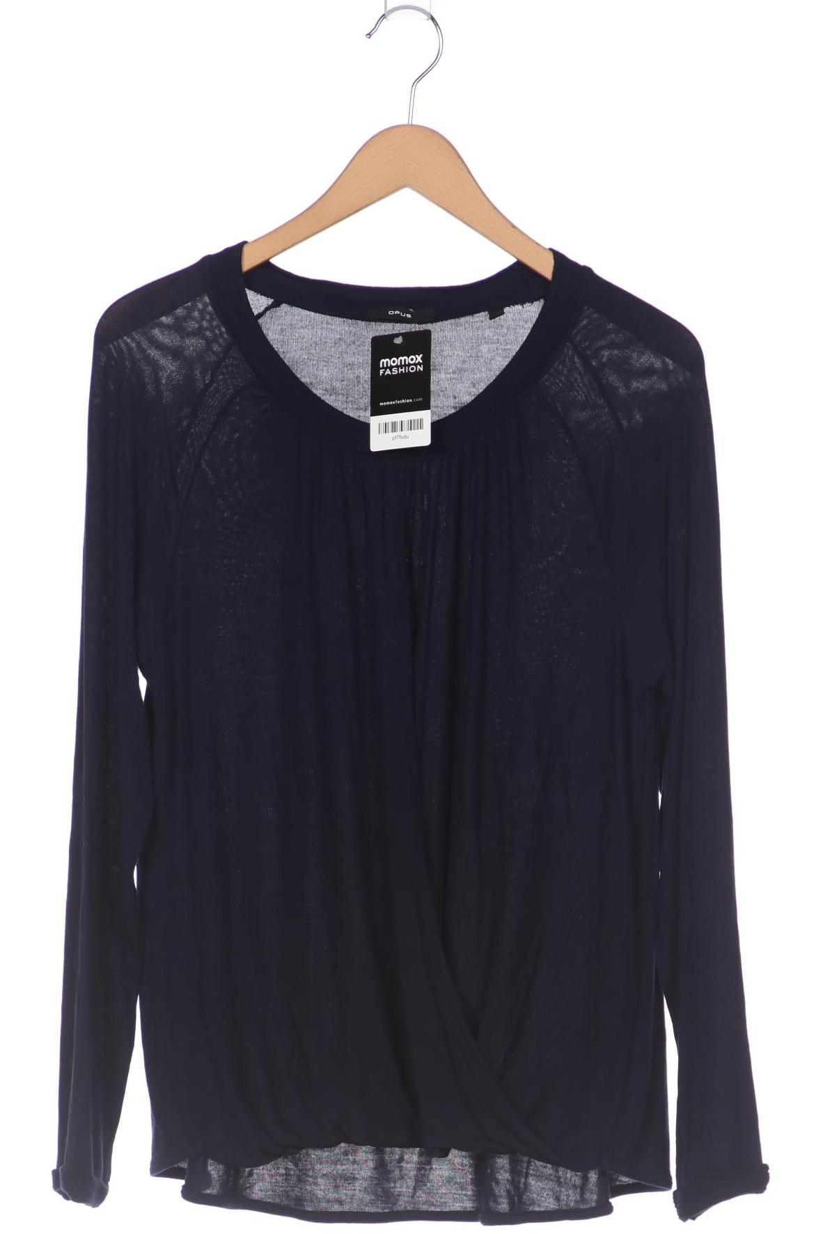 

Opus Damen Langarmshirt, marineblau, Gr. 38