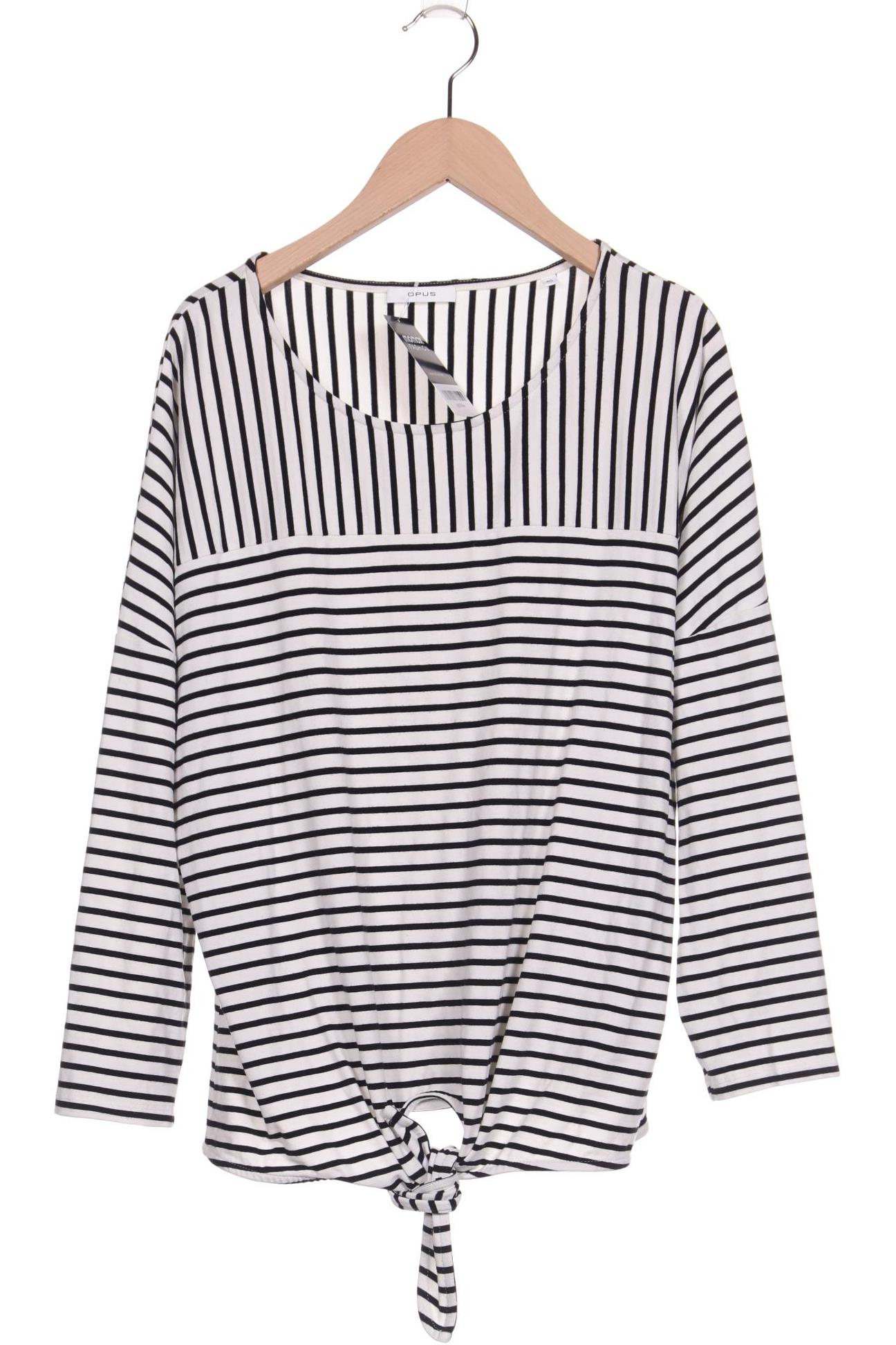 

Opus Damen Langarmshirt, weiß