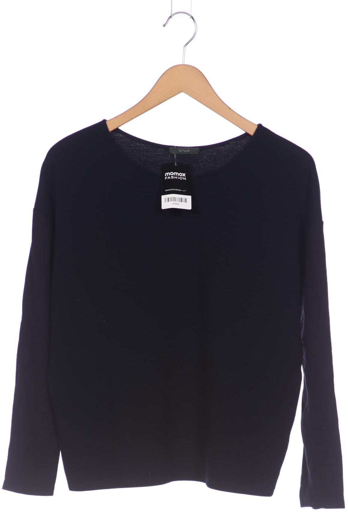 

Opus Damen Langarmshirt, marineblau, Gr. 36