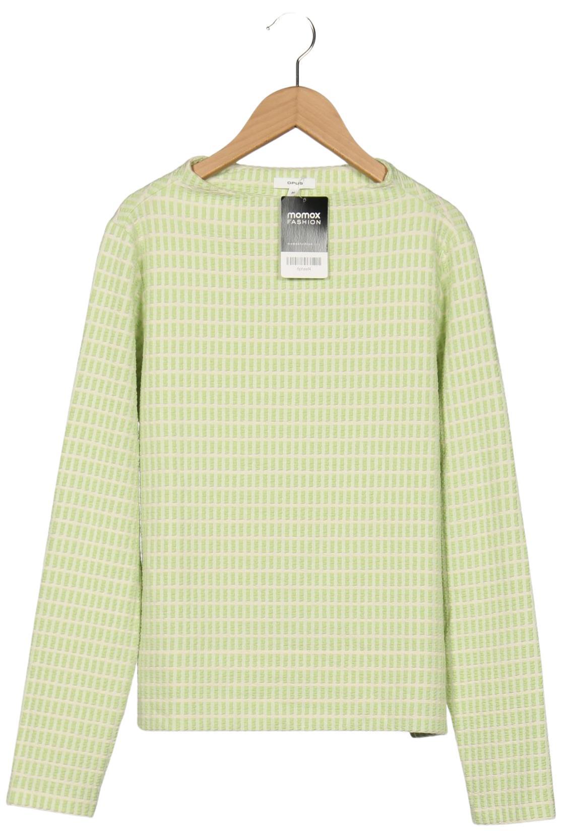 

Opus Damen Langarmshirt, hellgrün, Gr. 36