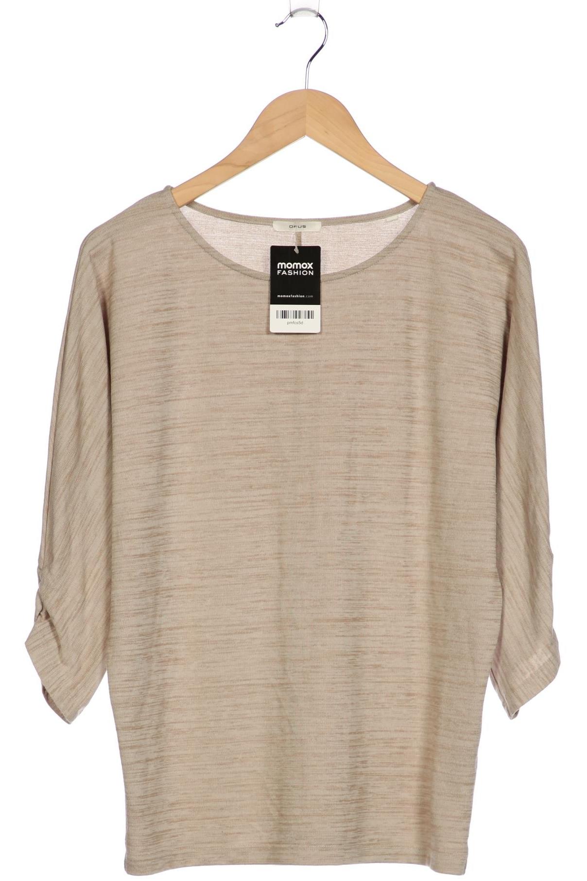 

Opus Damen Langarmshirt, beige, Gr. 36
