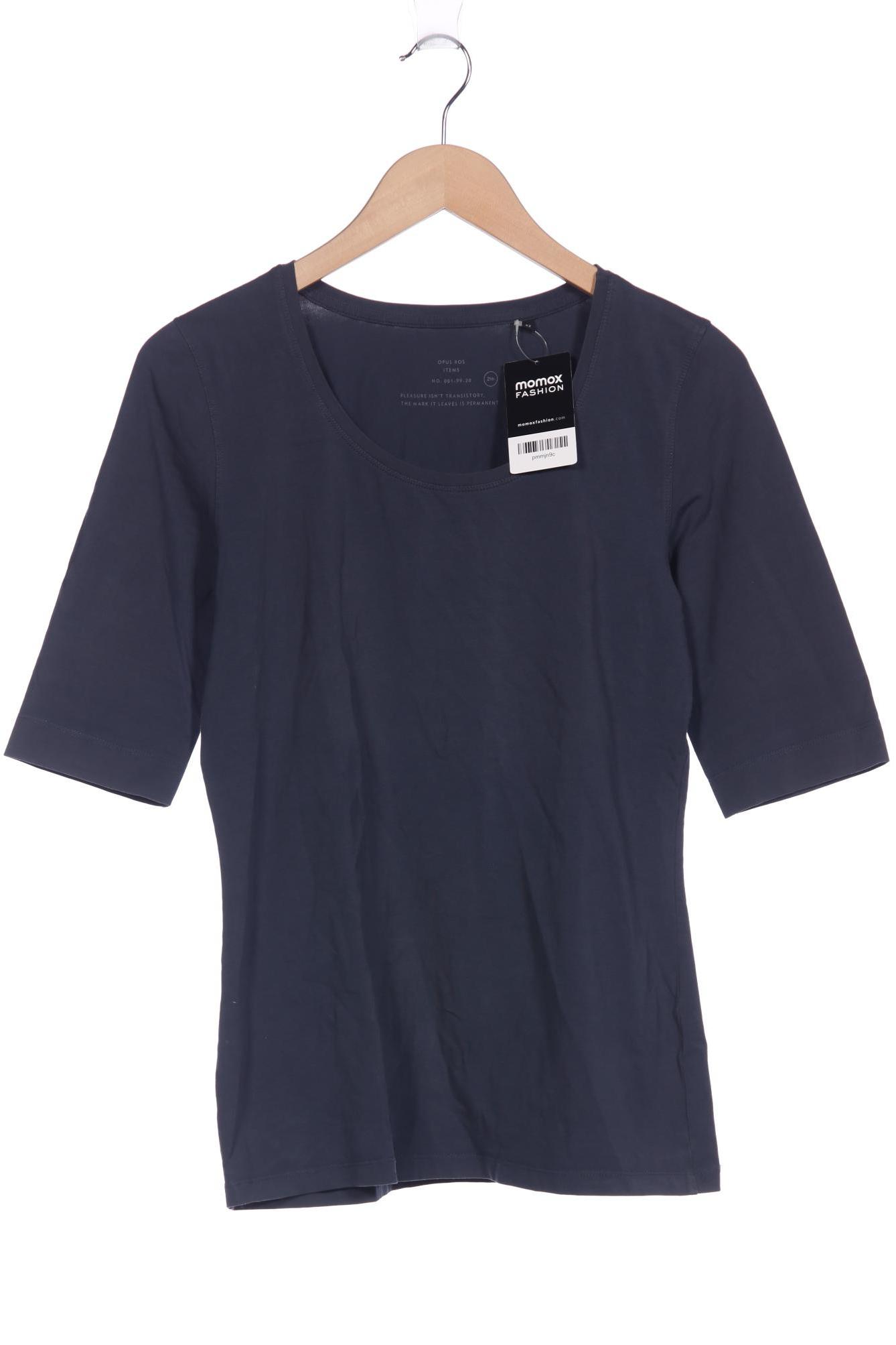 

Opus Damen Langarmshirt, türkis, Gr. 42