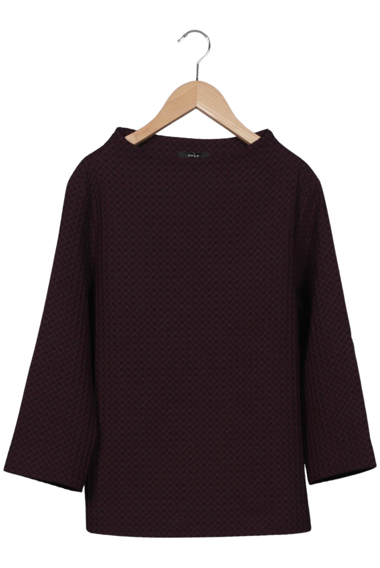 

Opus Damen Langarmshirt, bordeaux, Gr. 40