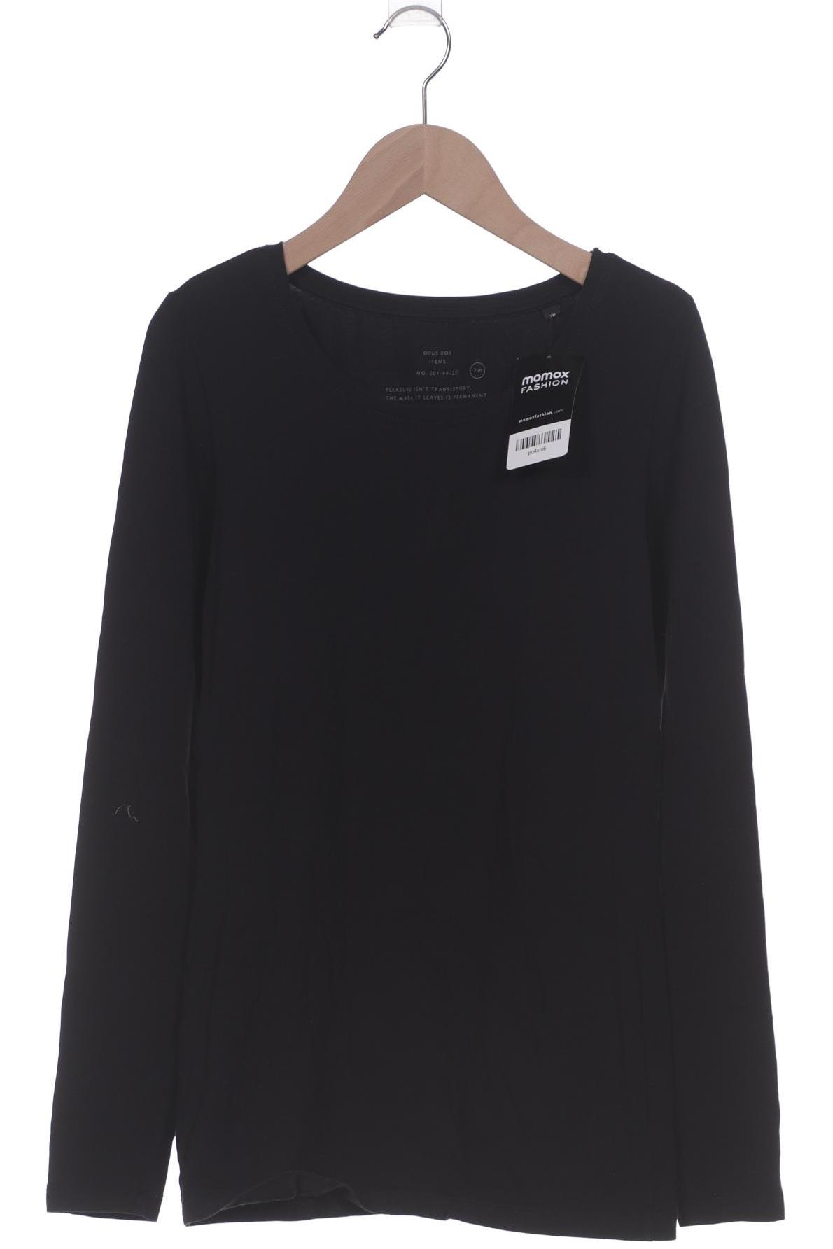 

Opus Damen Langarmshirt, schwarz, Gr. 38