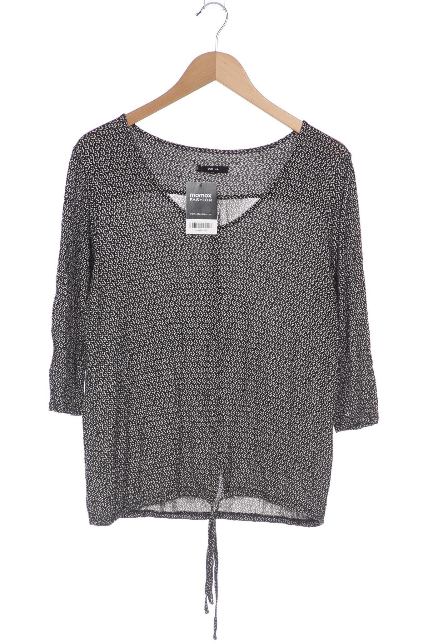 

Opus Damen Langarmshirt, schwarz, Gr. 42