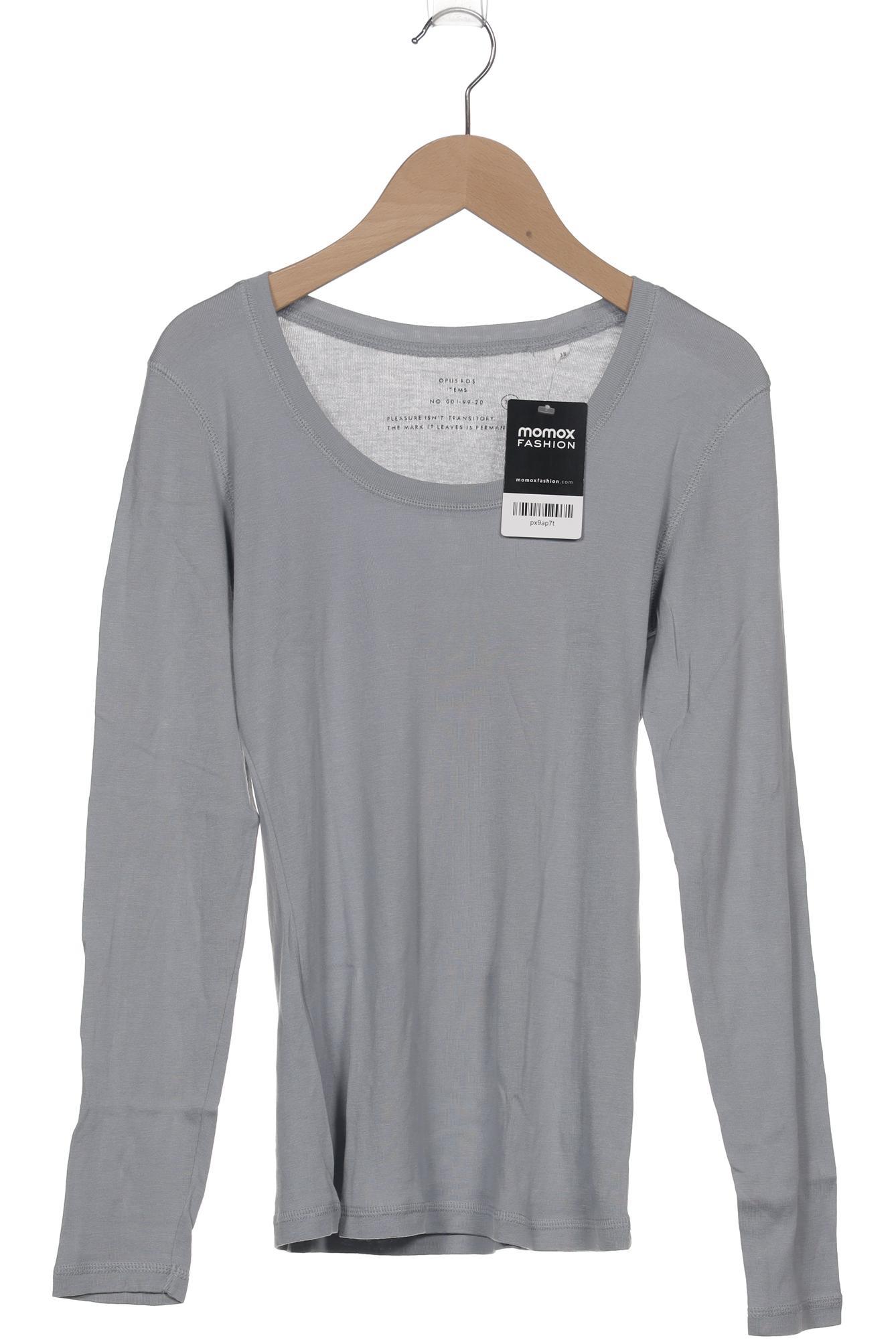 

Opus Damen Langarmshirt, blau, Gr. 38