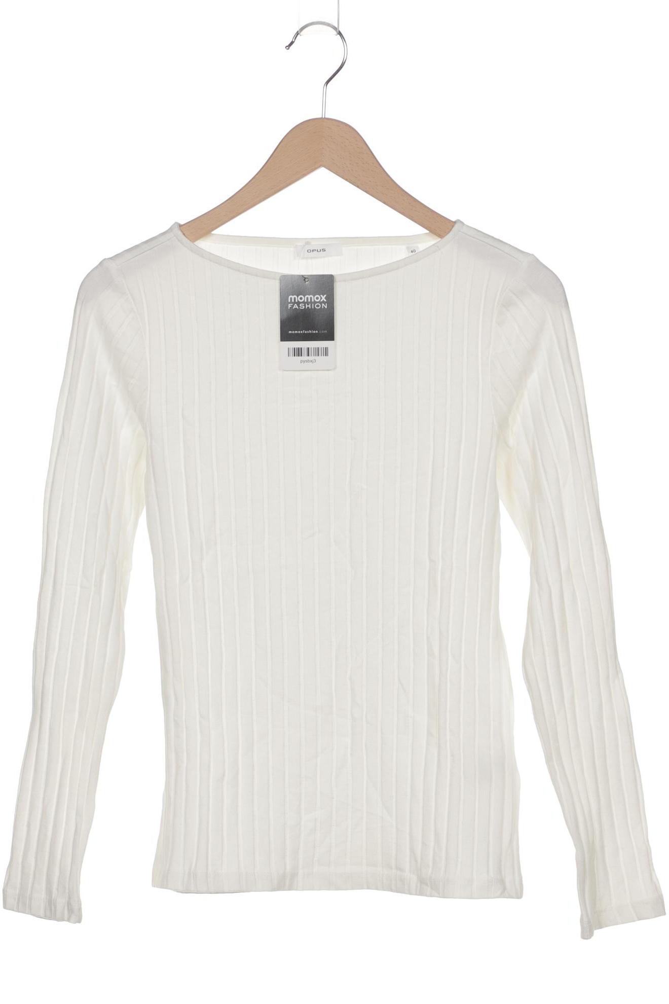 

Opus Damen Langarmshirt, cremeweiß, Gr. 40