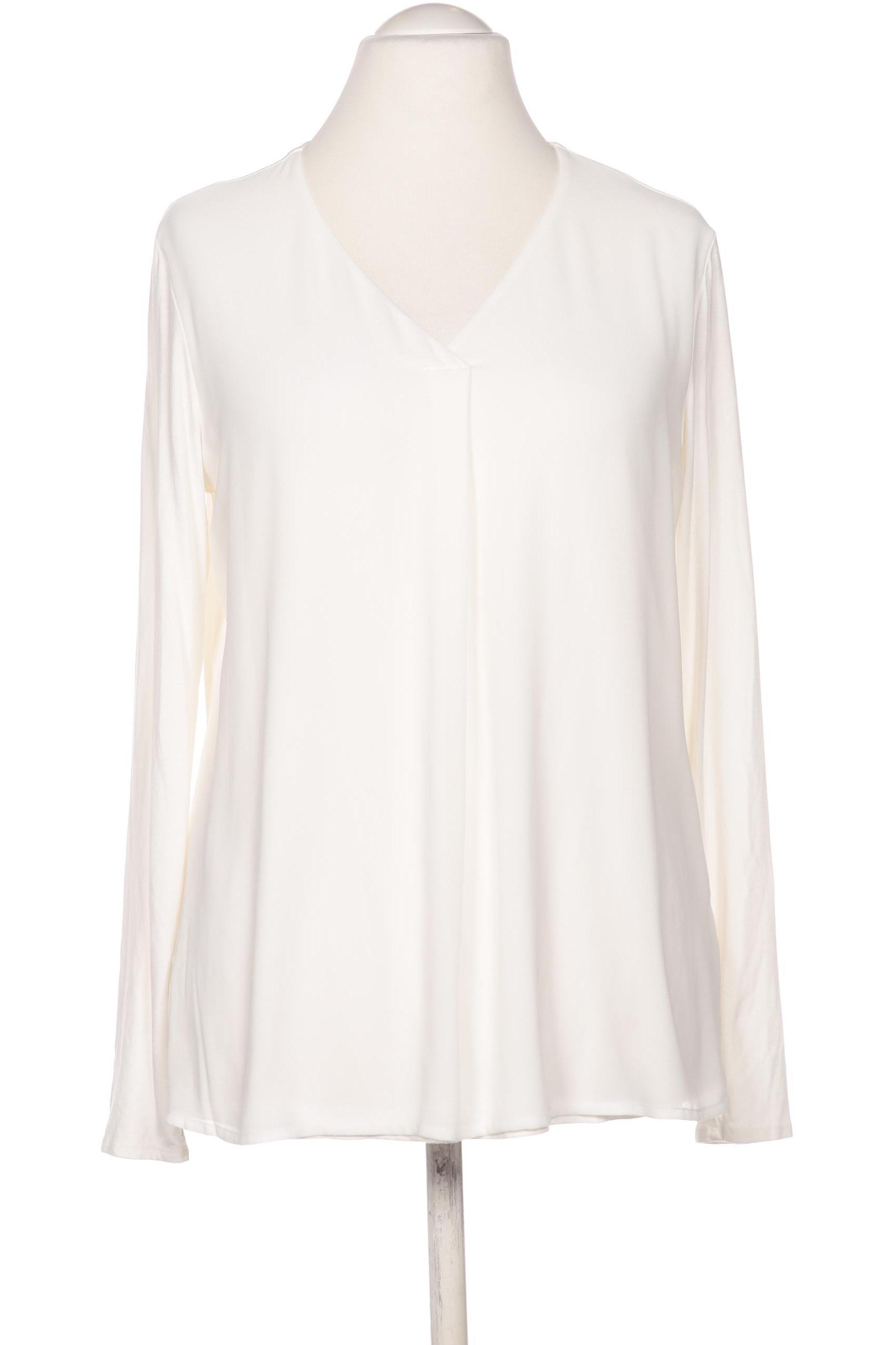 

Opus Damen Langarmshirt, weiß, Gr. 40