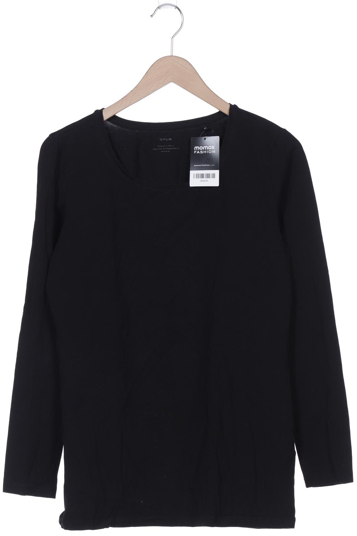 

Opus Damen Langarmshirt, schwarz, Gr. 44