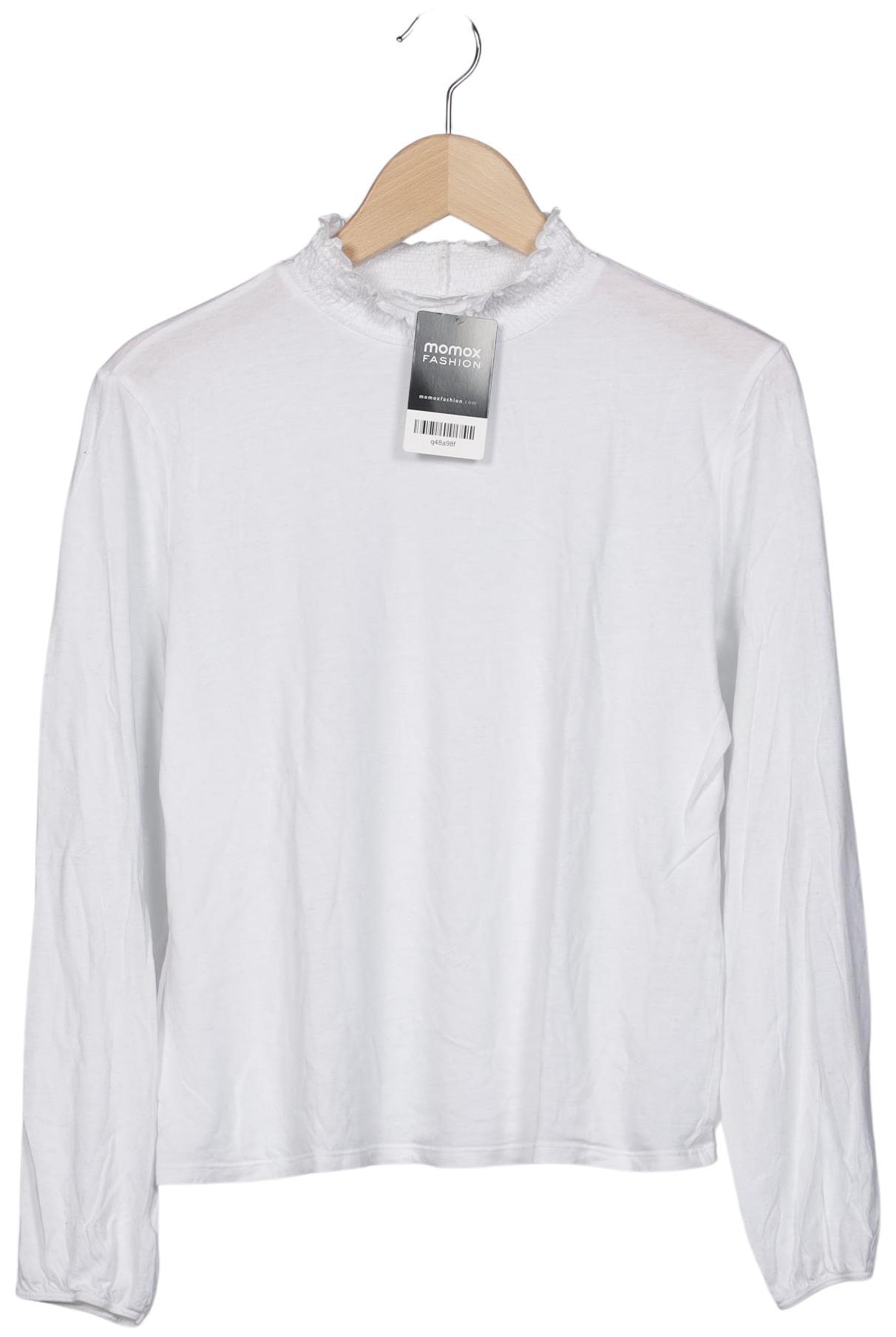 

Opus Damen Langarmshirt, weiß, Gr. 38