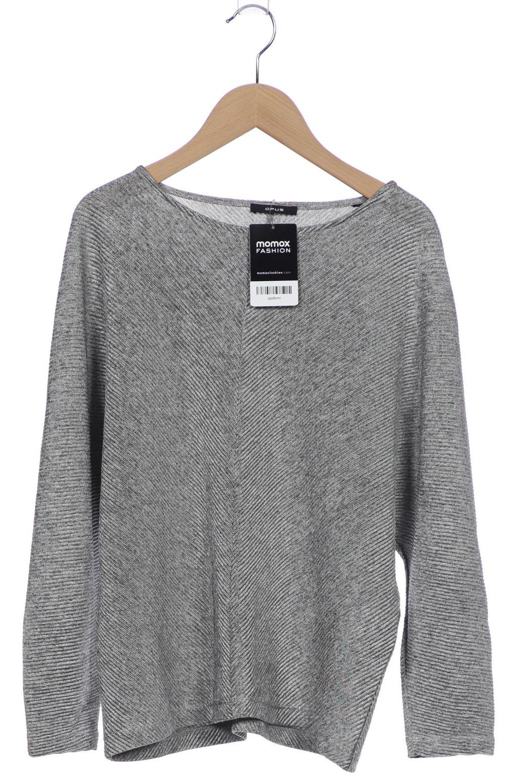 

Opus Damen Langarmshirt, grau, Gr. 36