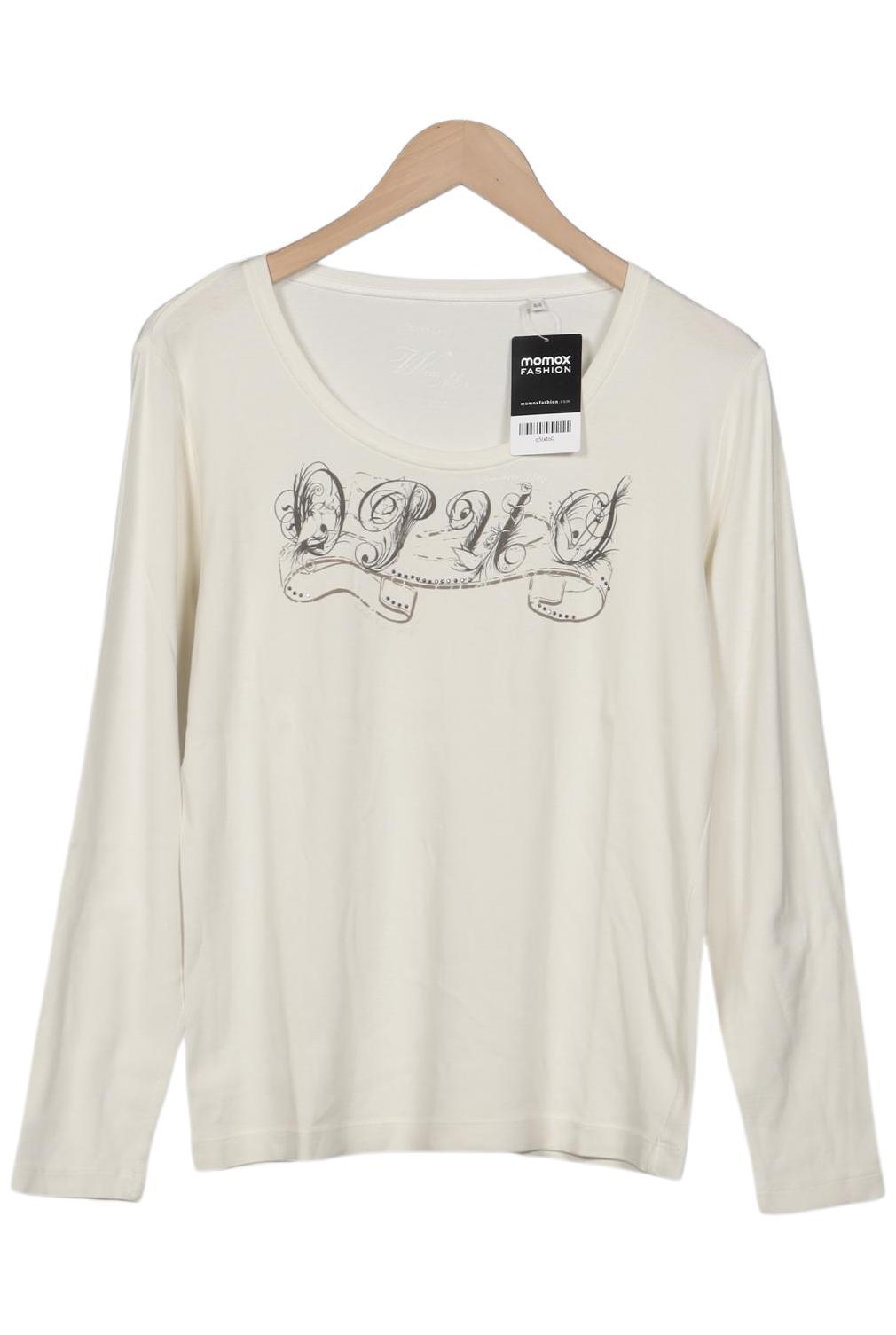 

Opus Damen Langarmshirt, cremeweiß, Gr. 44