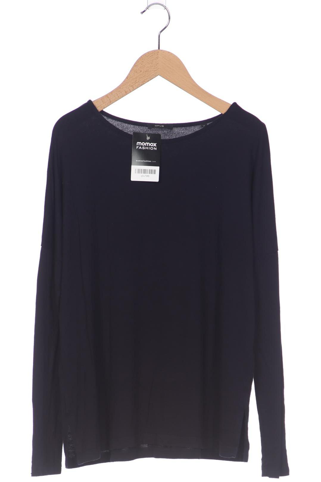 

Opus Damen Langarmshirt, marineblau, Gr. 36