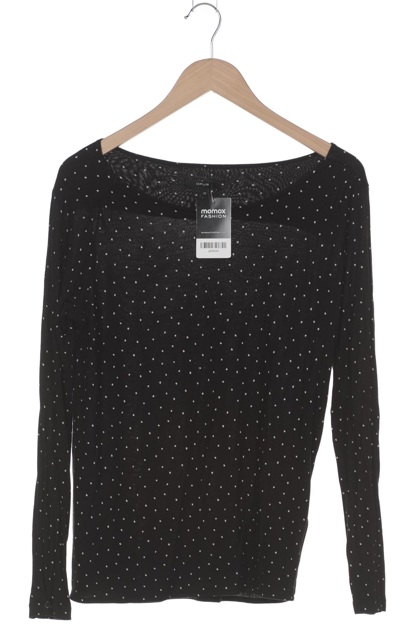 

Opus Damen Langarmshirt, schwarz, Gr. 38
