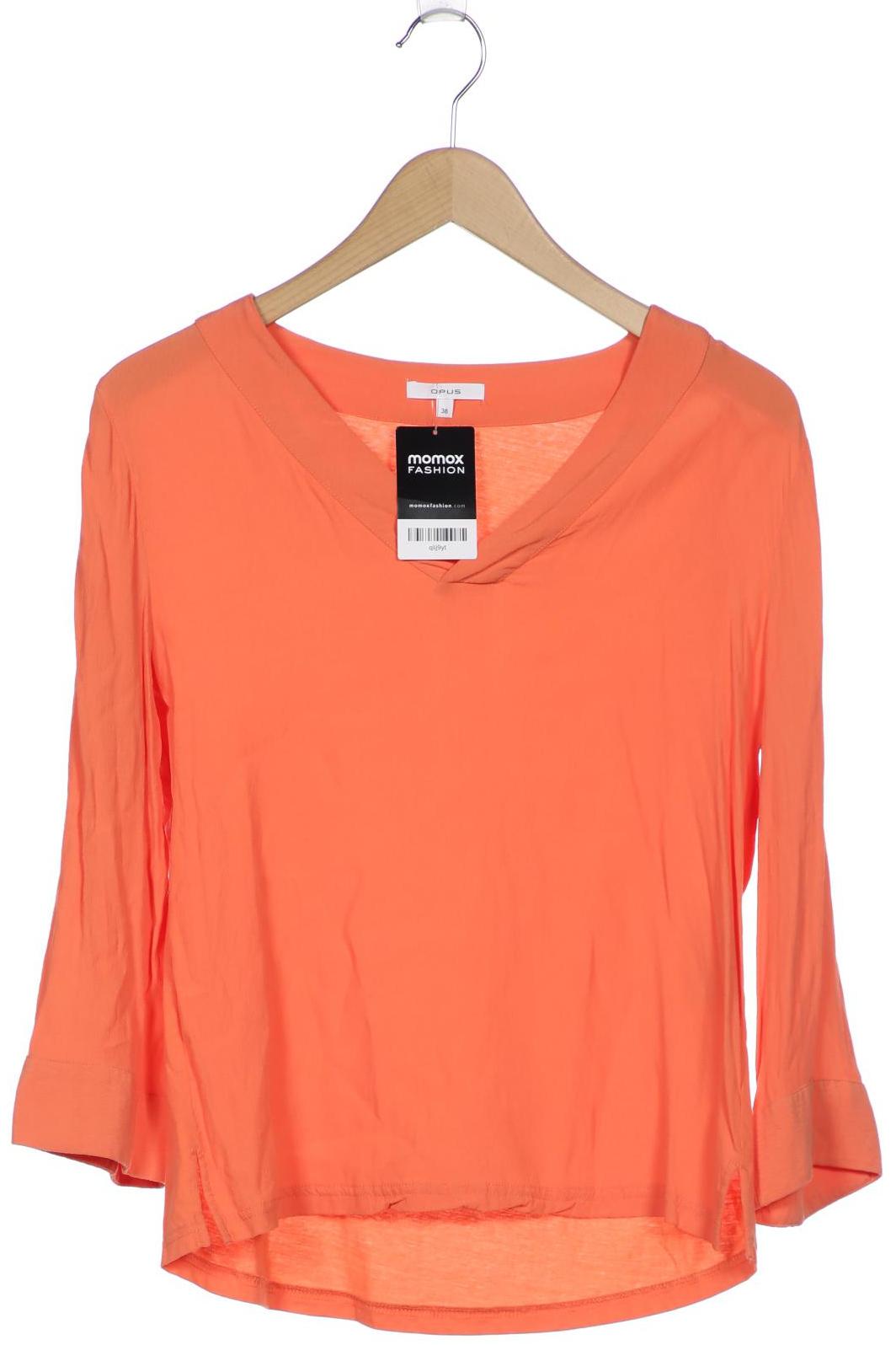 

Opus Damen Langarmshirt, orange, Gr. 38