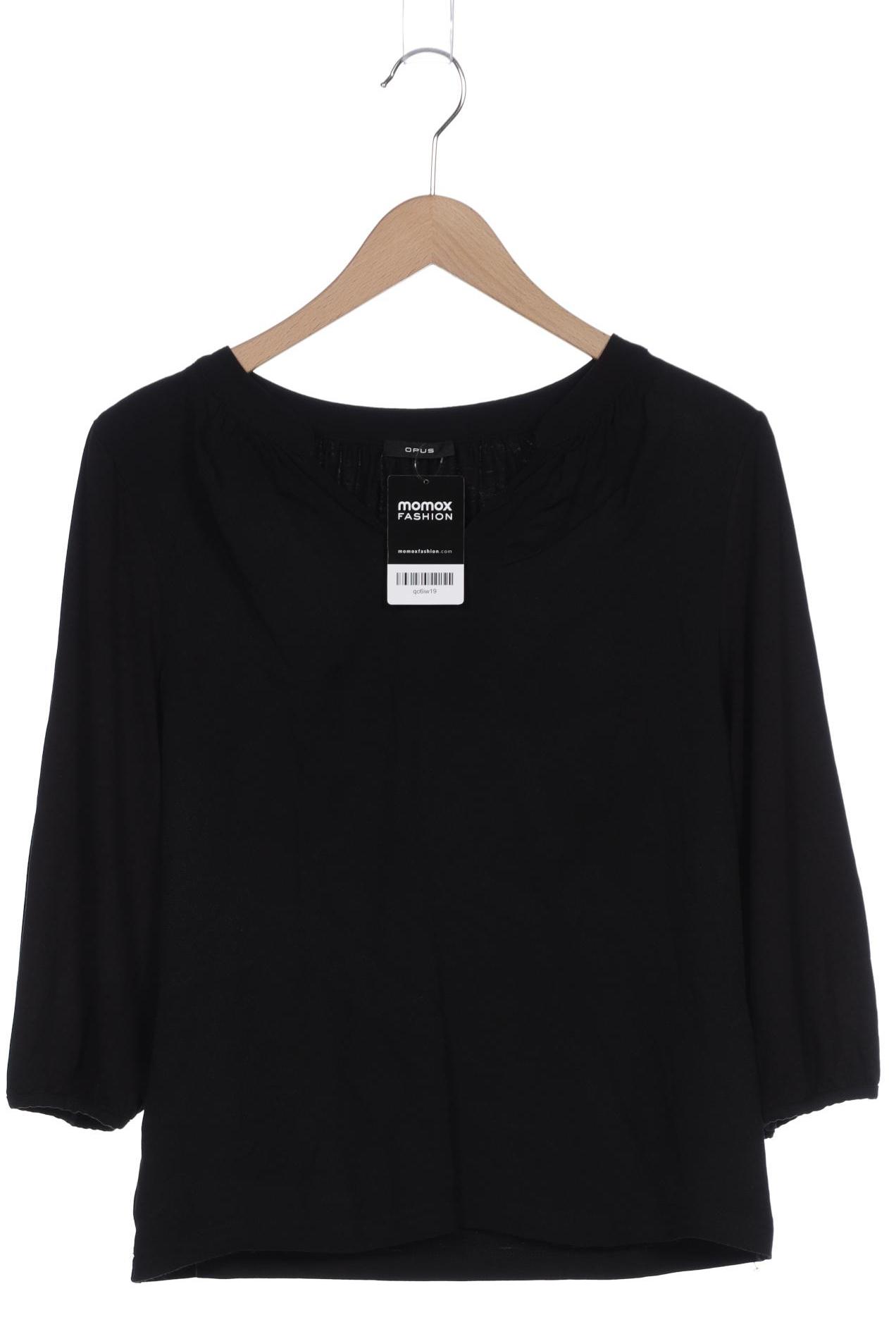 

Opus Damen Langarmshirt, schwarz, Gr. 38