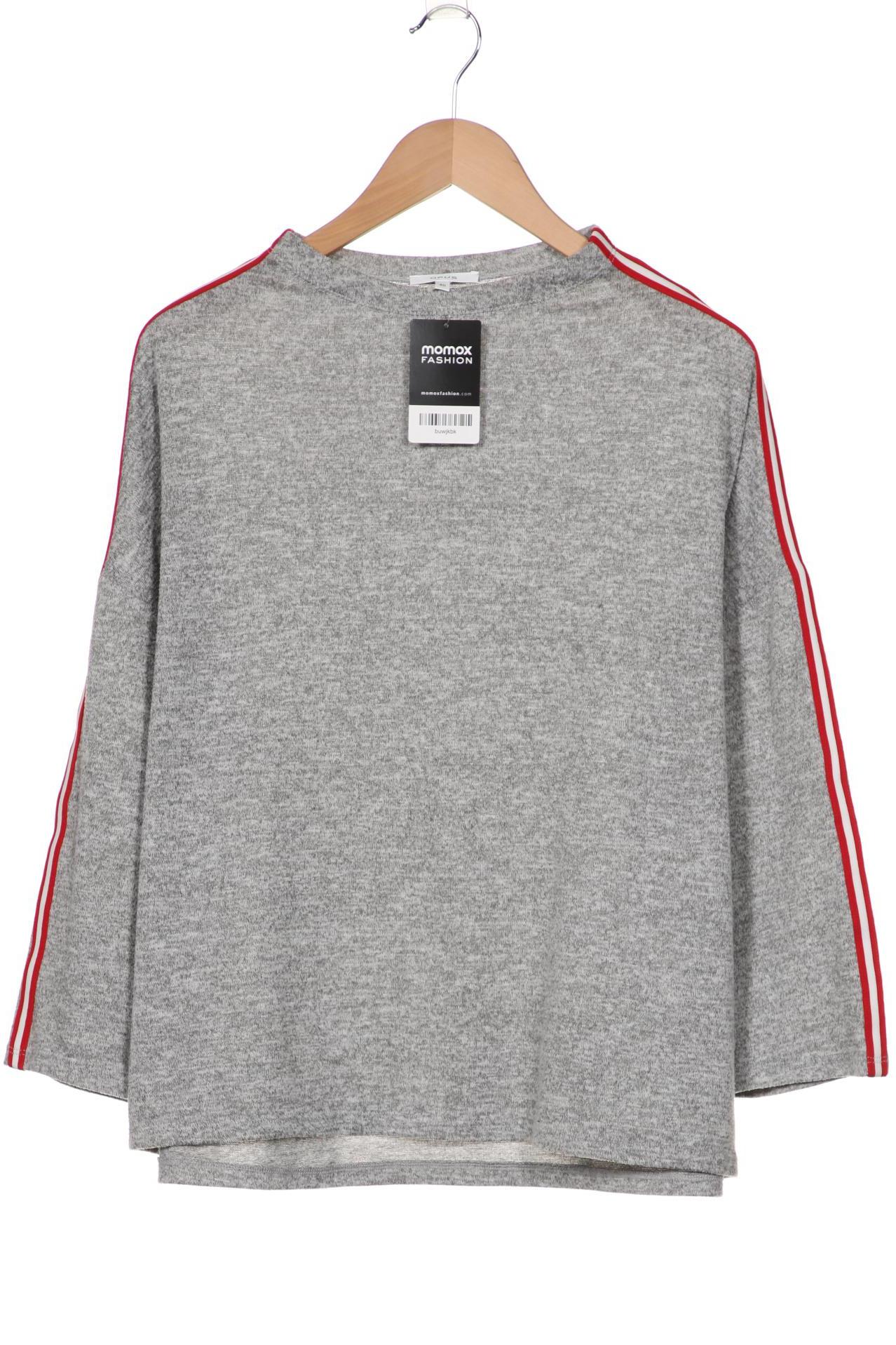 

Opus Damen Langarmshirt, grau, Gr. 40
