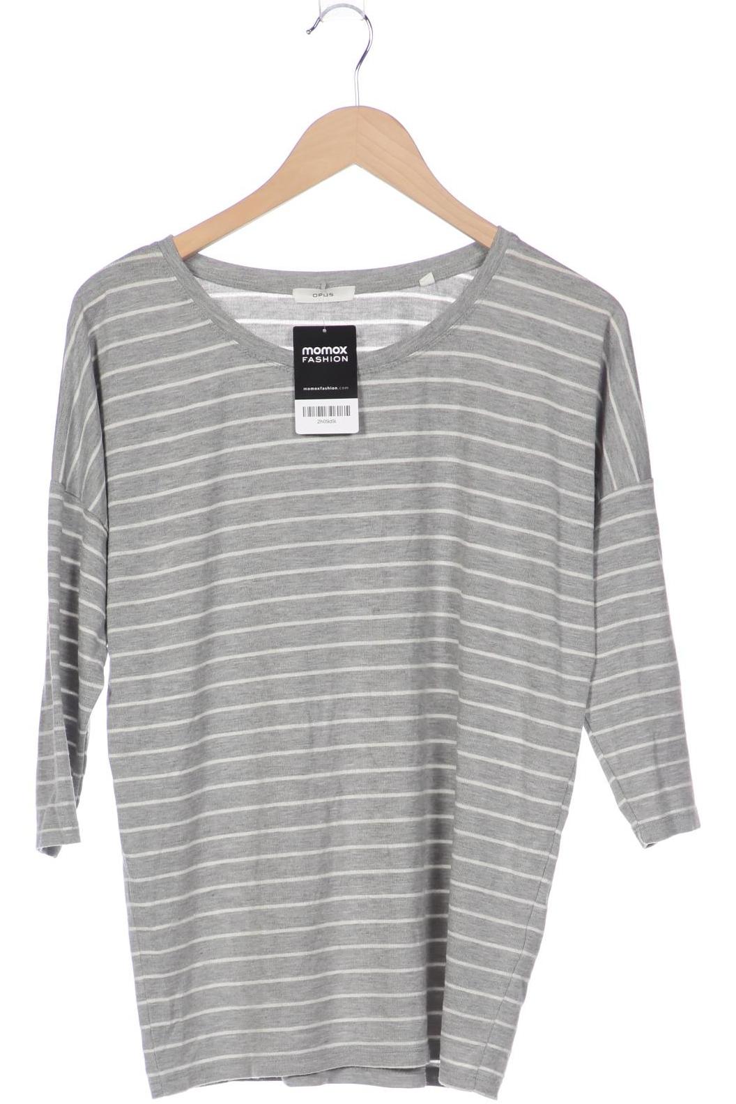 

Opus Damen Langarmshirt, grau, Gr. 38