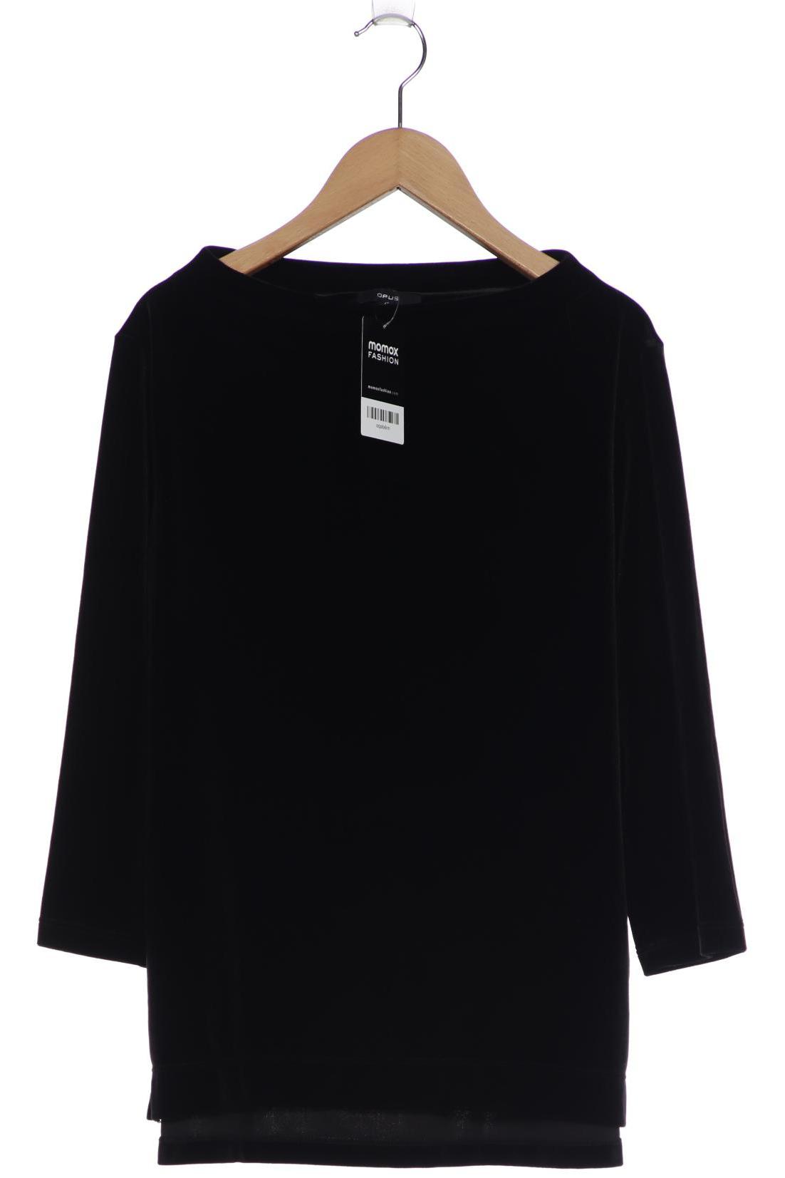 

Opus Damen Langarmshirt, schwarz, Gr. 36