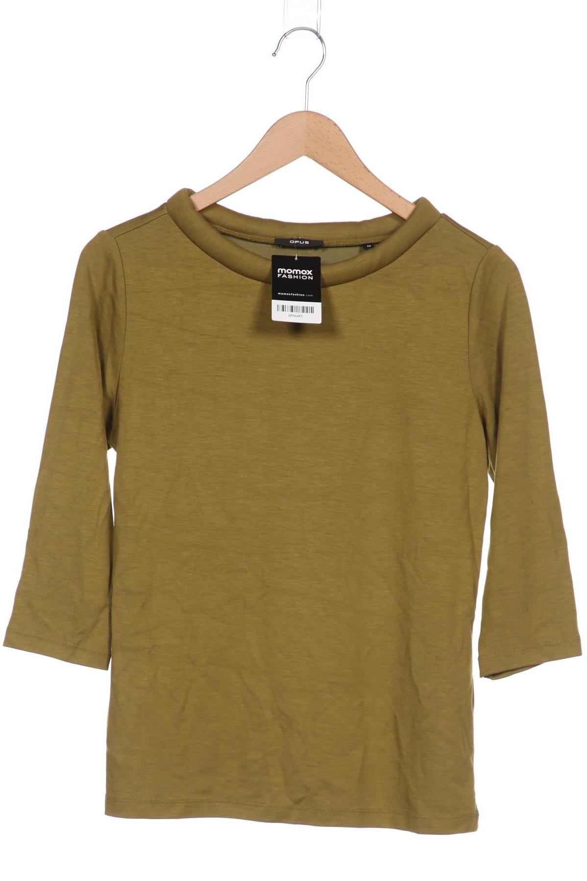 

Opus Damen Langarmshirt, grün, Gr. 38
