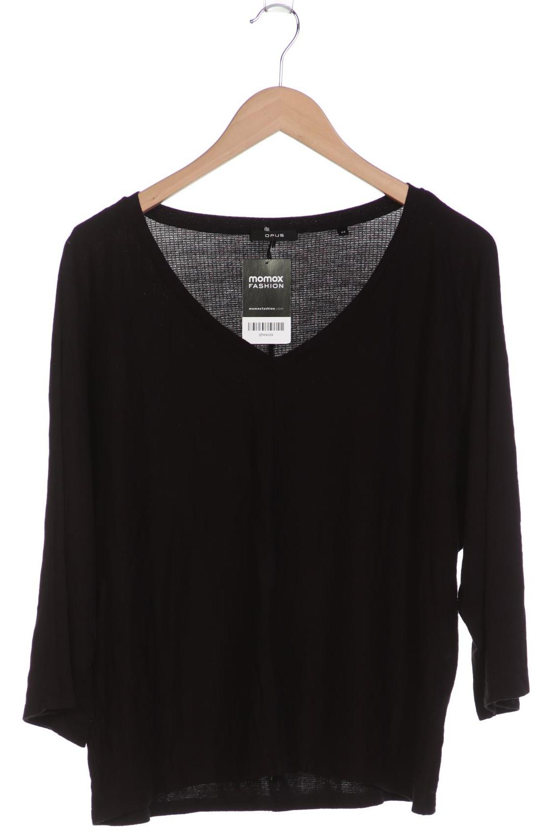 

Opus Damen Langarmshirt, schwarz, Gr. 42