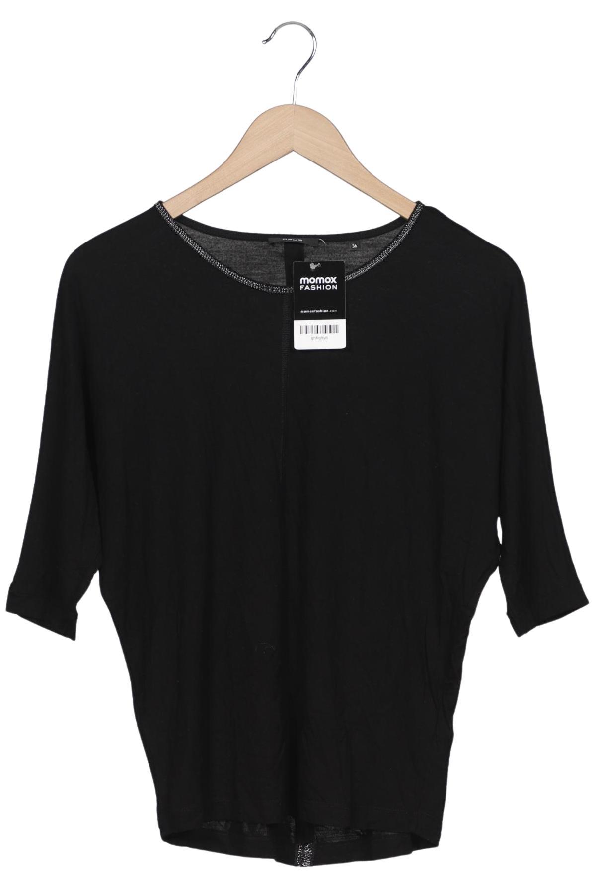 

Opus Damen Langarmshirt, schwarz, Gr. 36